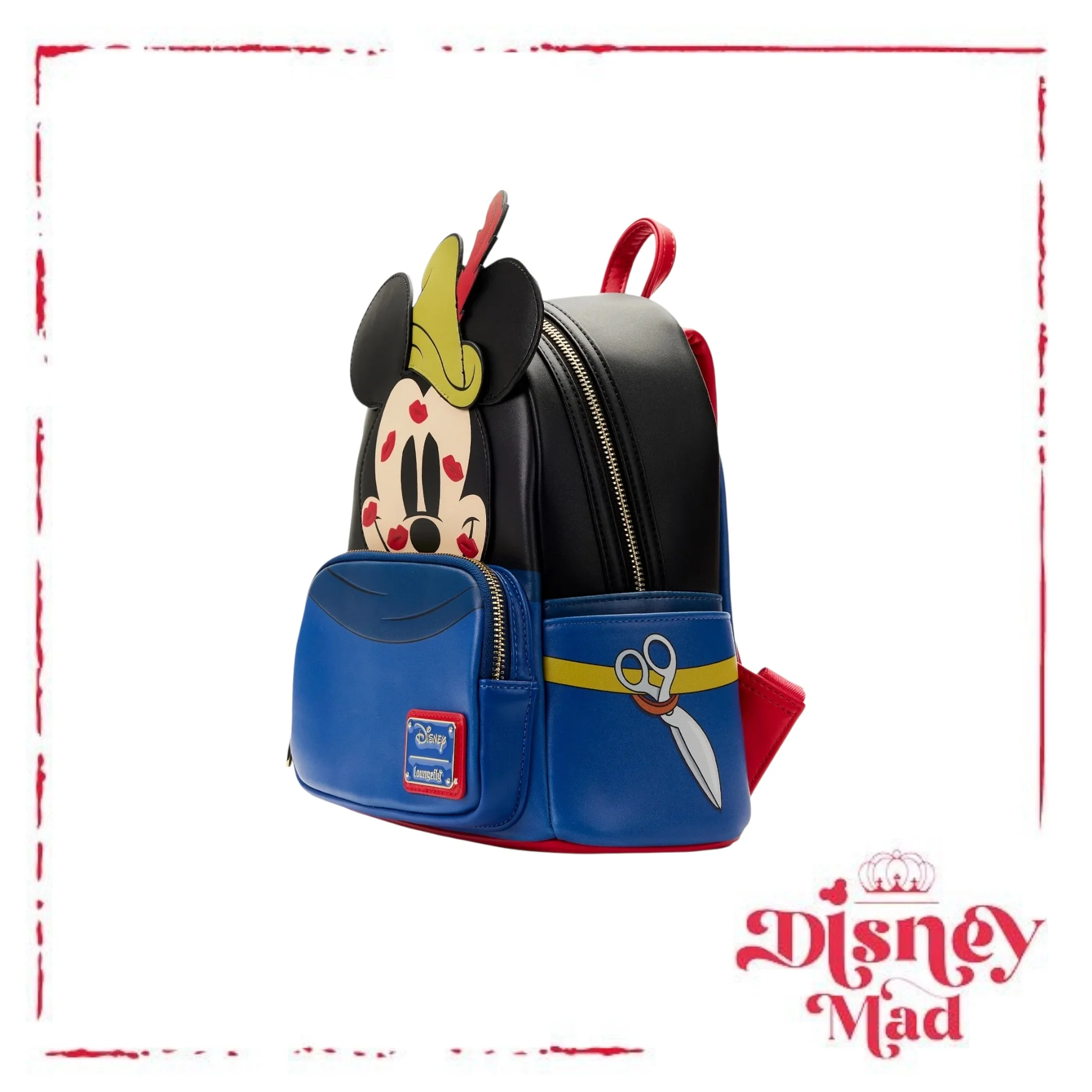 Loungefly Disney Brave Little Tailor Mickey Cosplay Mini Backpack - Image 3