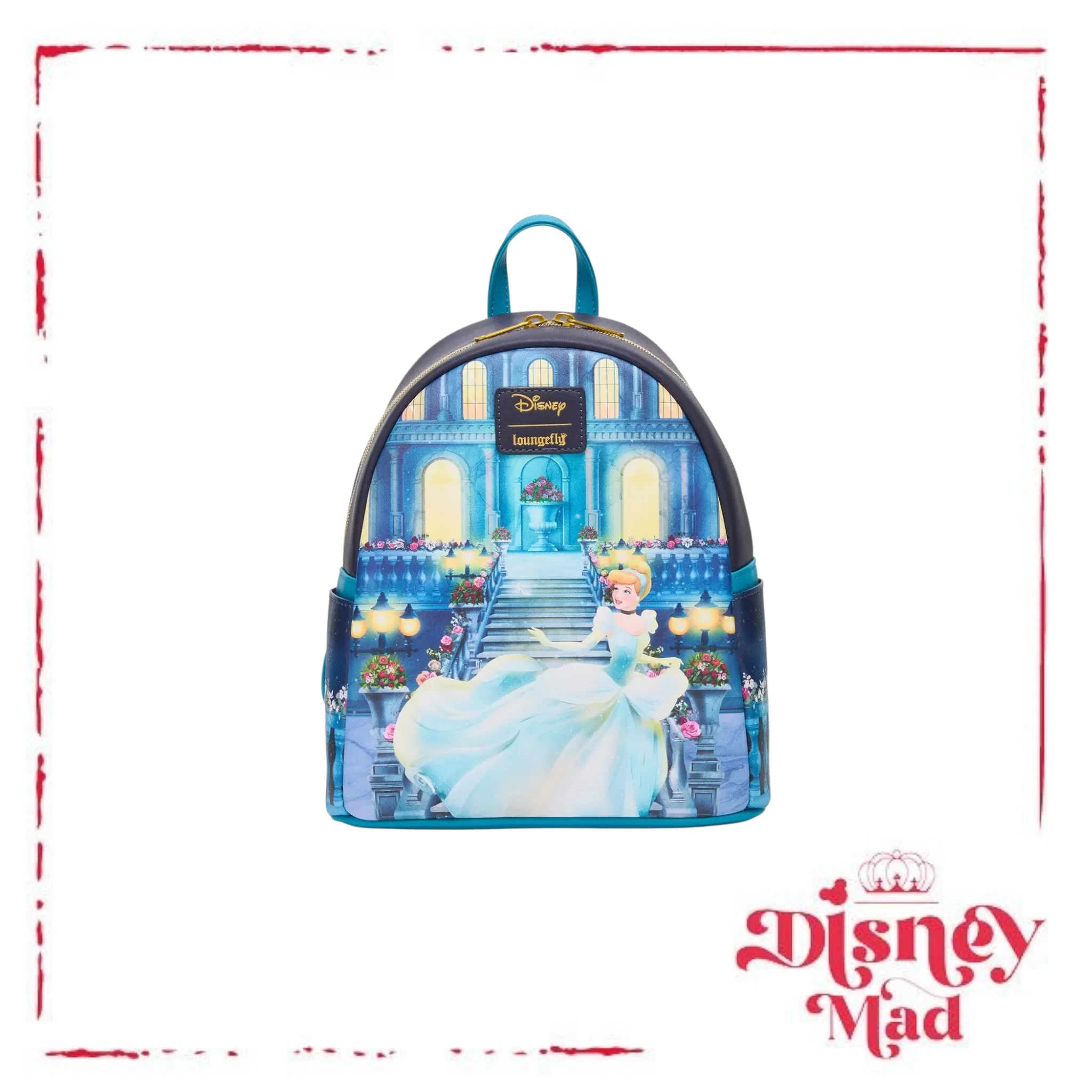 Loungefly Disney Cinderella Castle Steps Mini Backpack
