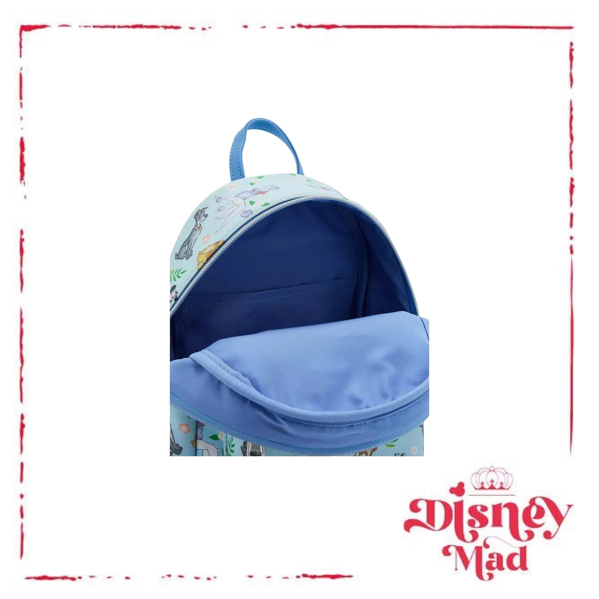 Loungefly Disney Dogs Floral Mini Backpack - Image 4