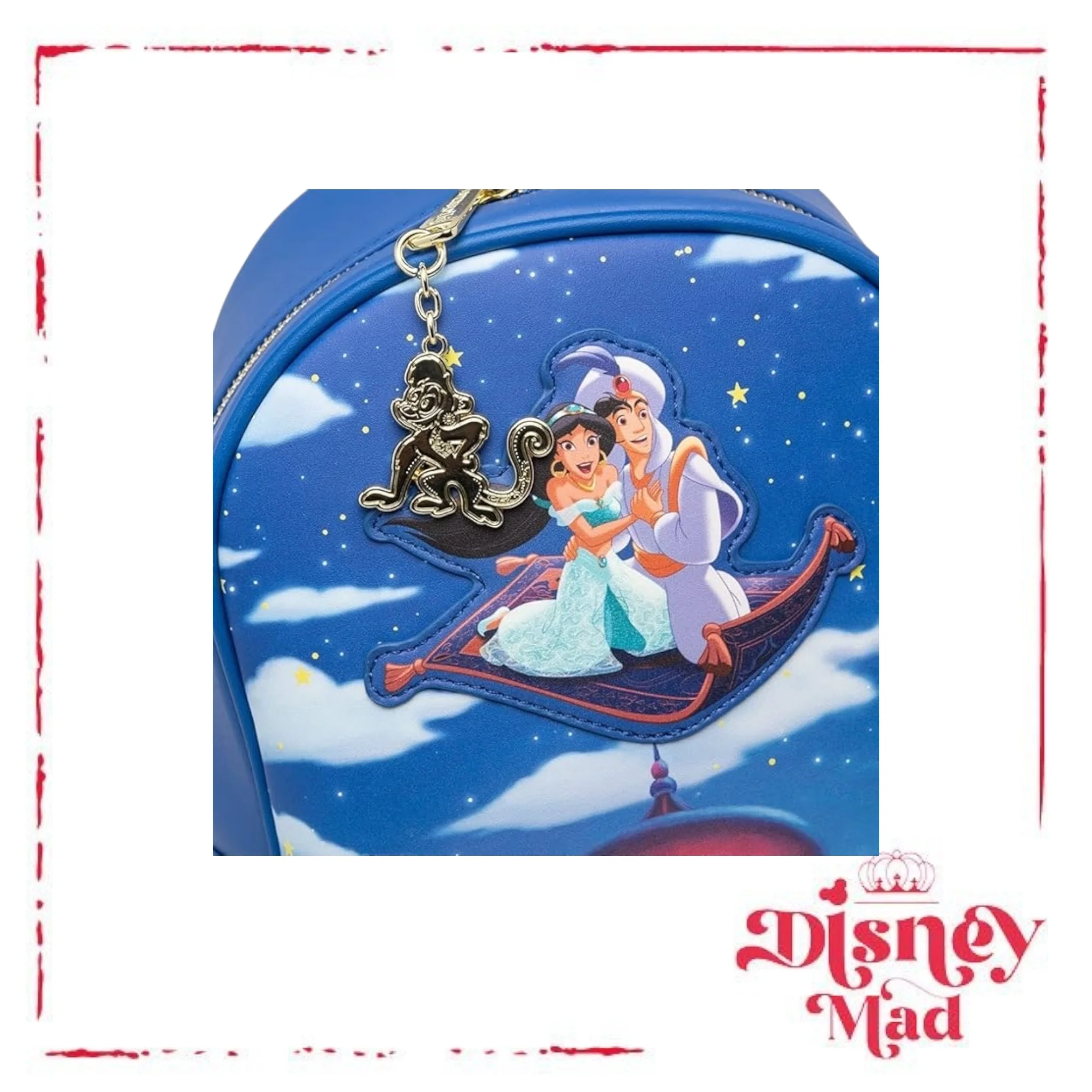 loungefly Disney Glow in the Dark Aladdin and Jasmine Magic Carpet Ride - Image 4