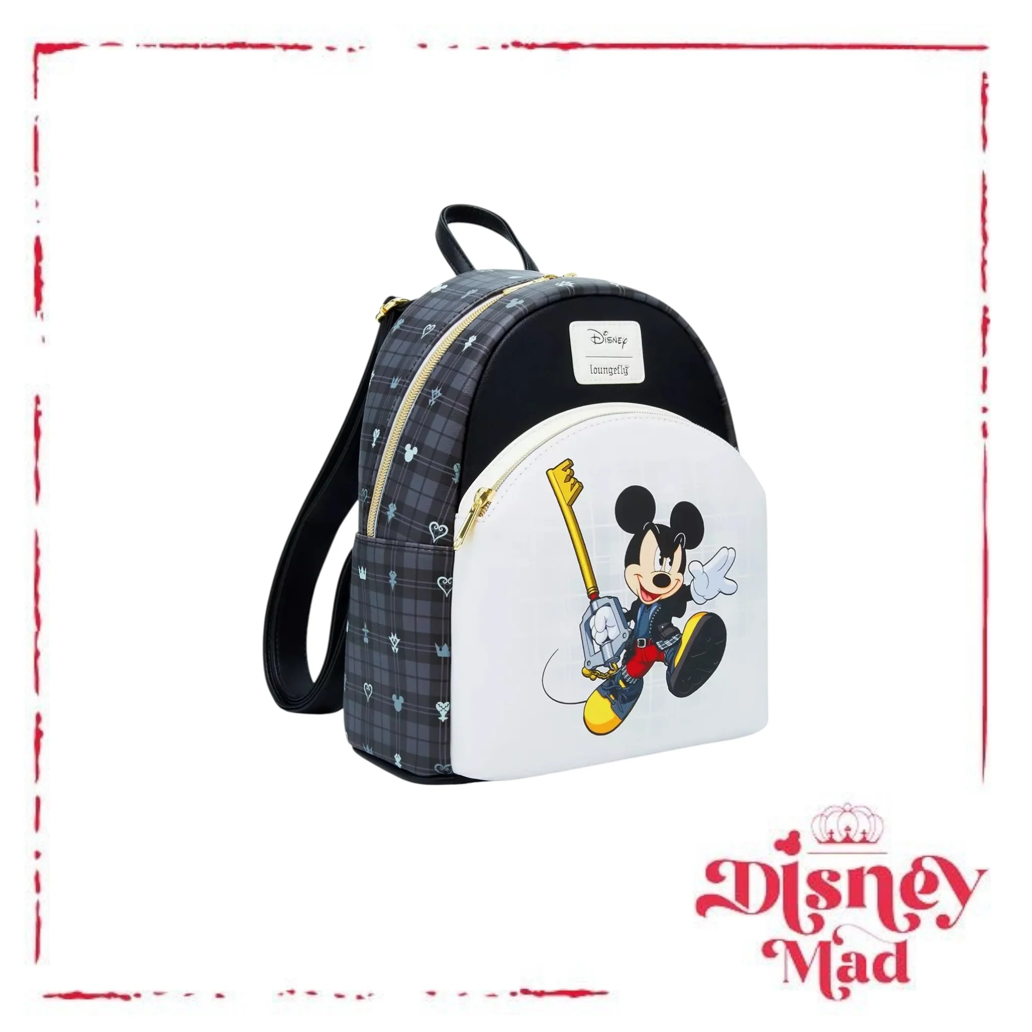 Loungefly Disney Kingdom Hearts Mickey Mouse Mini Backpack - Image 2