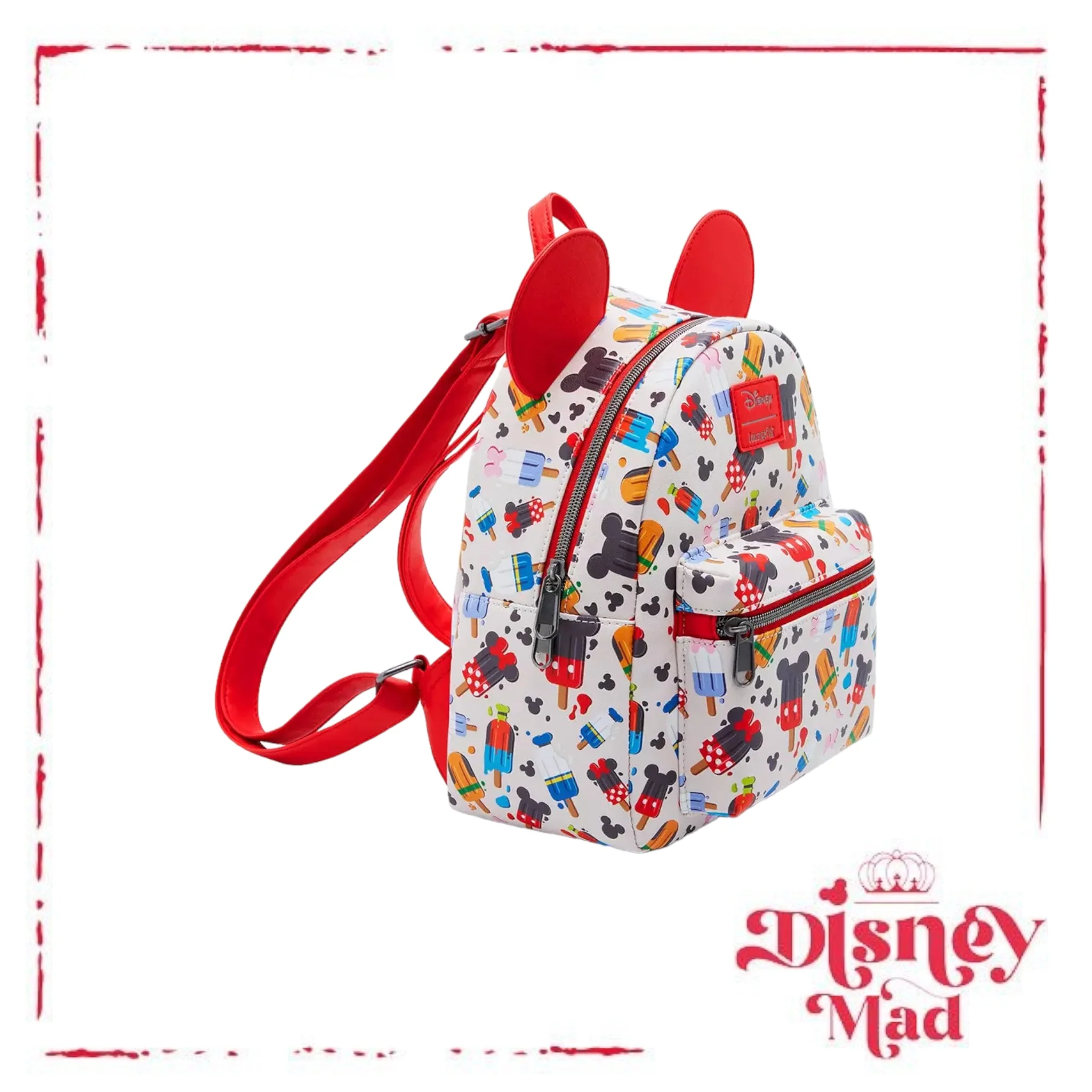 Loungefly Disney Mickey Mouse & Friends Popsicle Mini Backpack - Image 2
