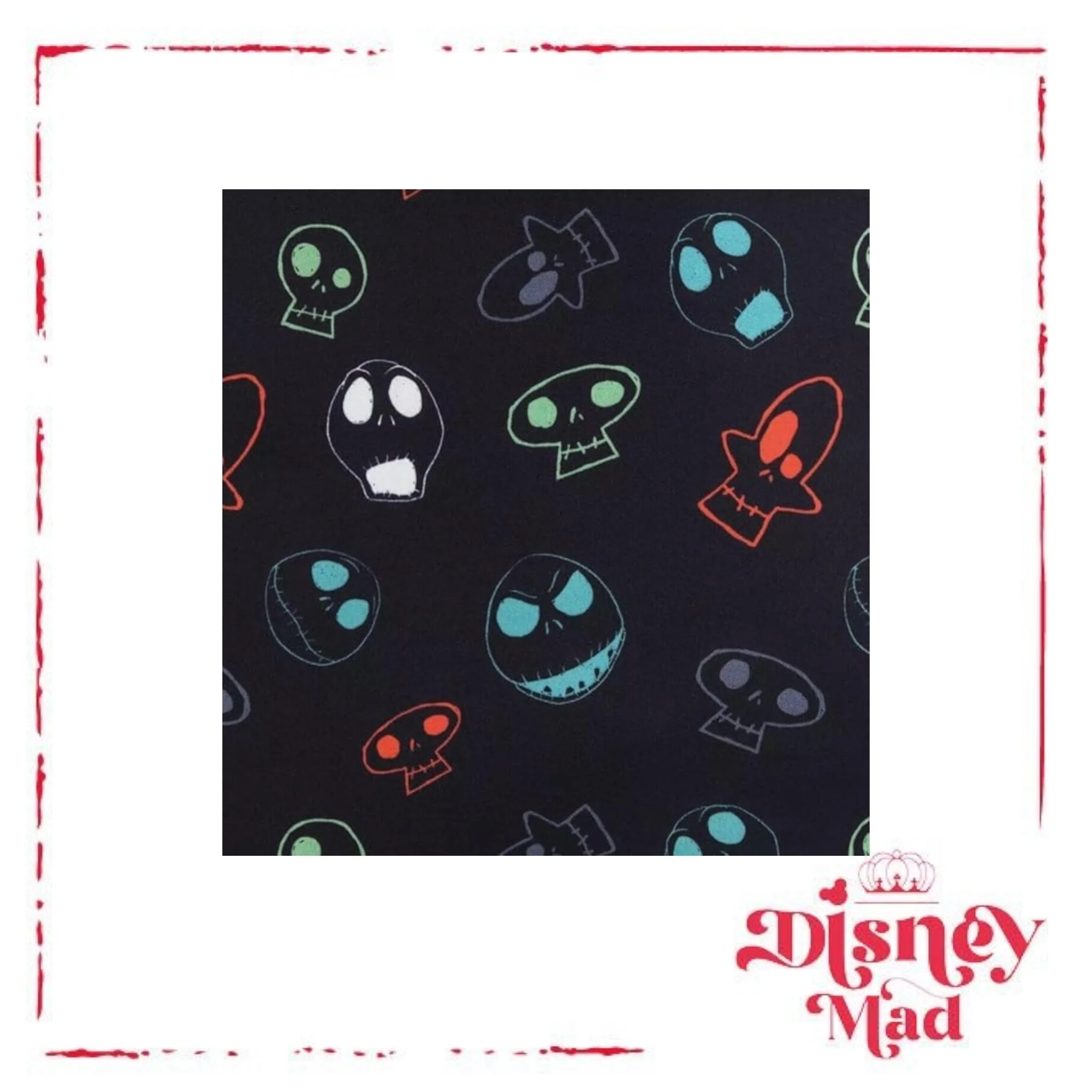 Loungefly Disney Parks The Nightmare Before Christmas Jack Skellington and Zero Mini Backpack - Image 3