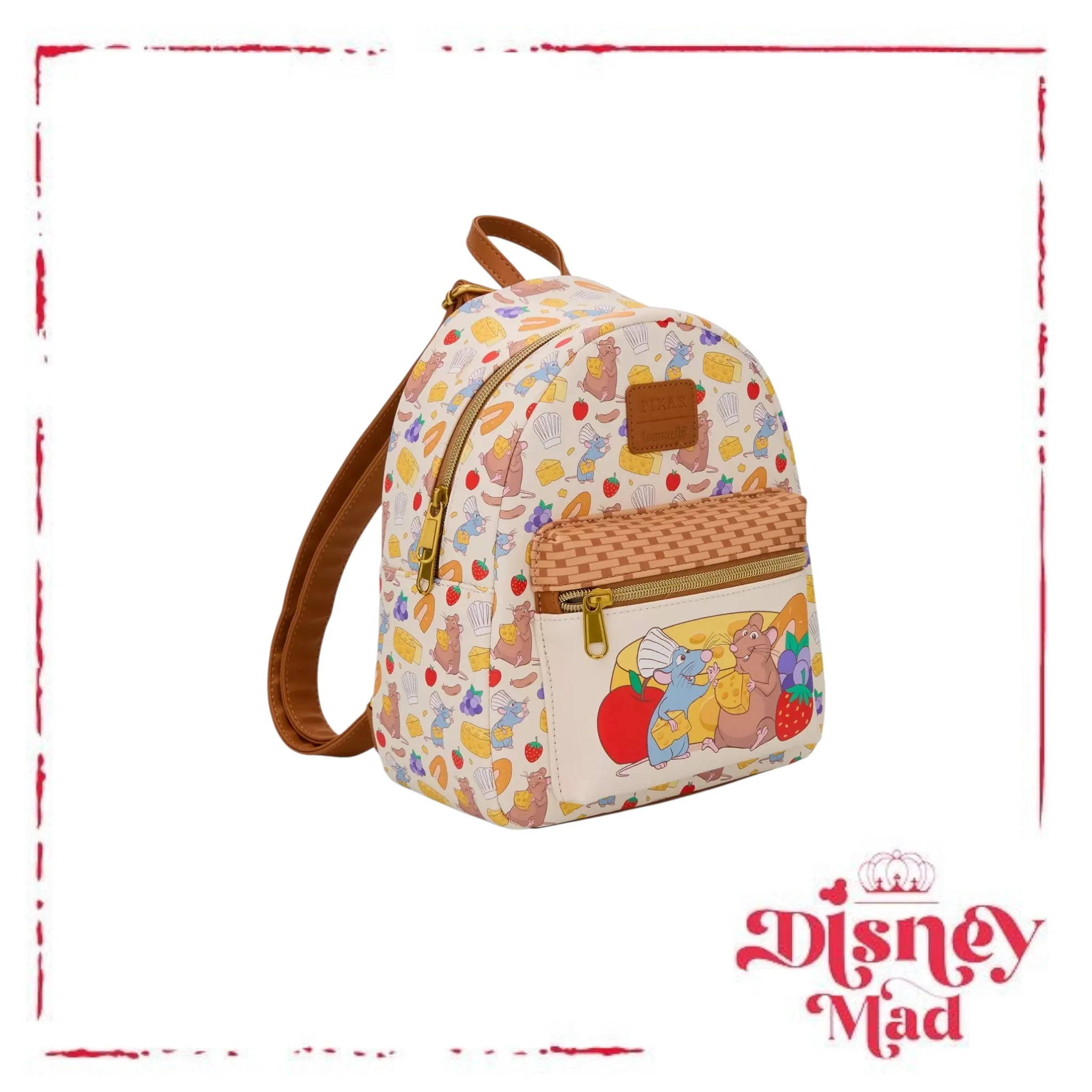 Loungefly Disney Pixar Ratatouille Food Mini Backpack - Image 2