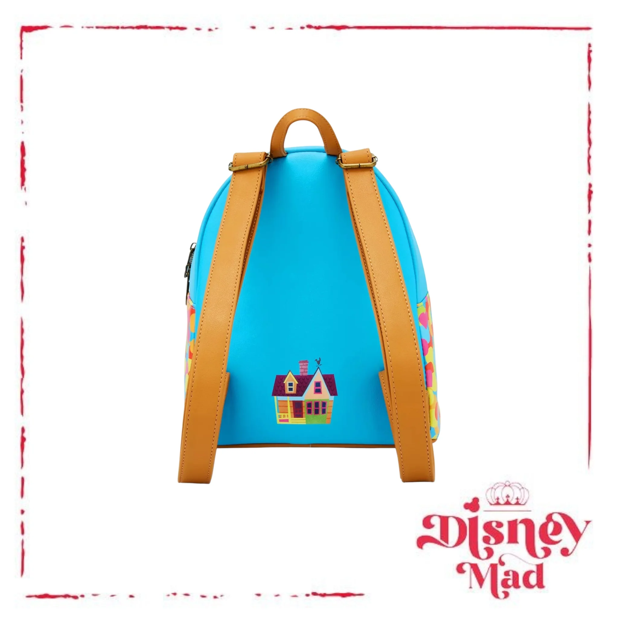 Loungefly Disney Pixar Up Carl & Ellie Balloons Mini Backpack - Image 3