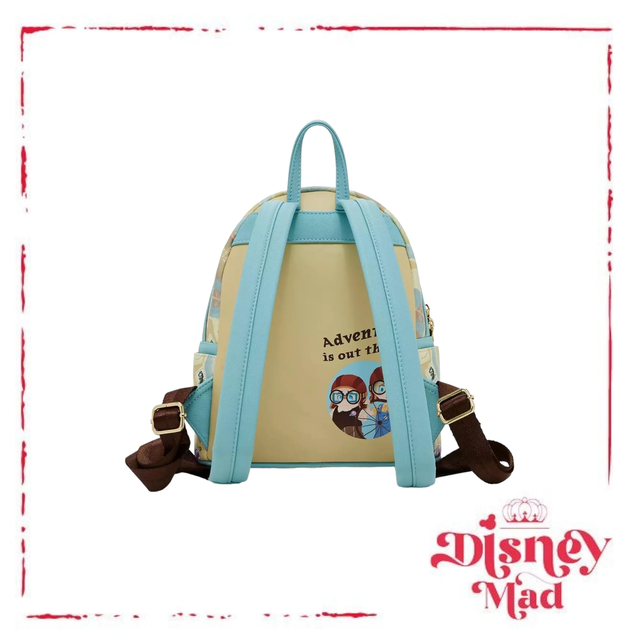 Loungefly Disney Pixar Up Young Carl & Ellie Adventure Mini Backpack - Image 3