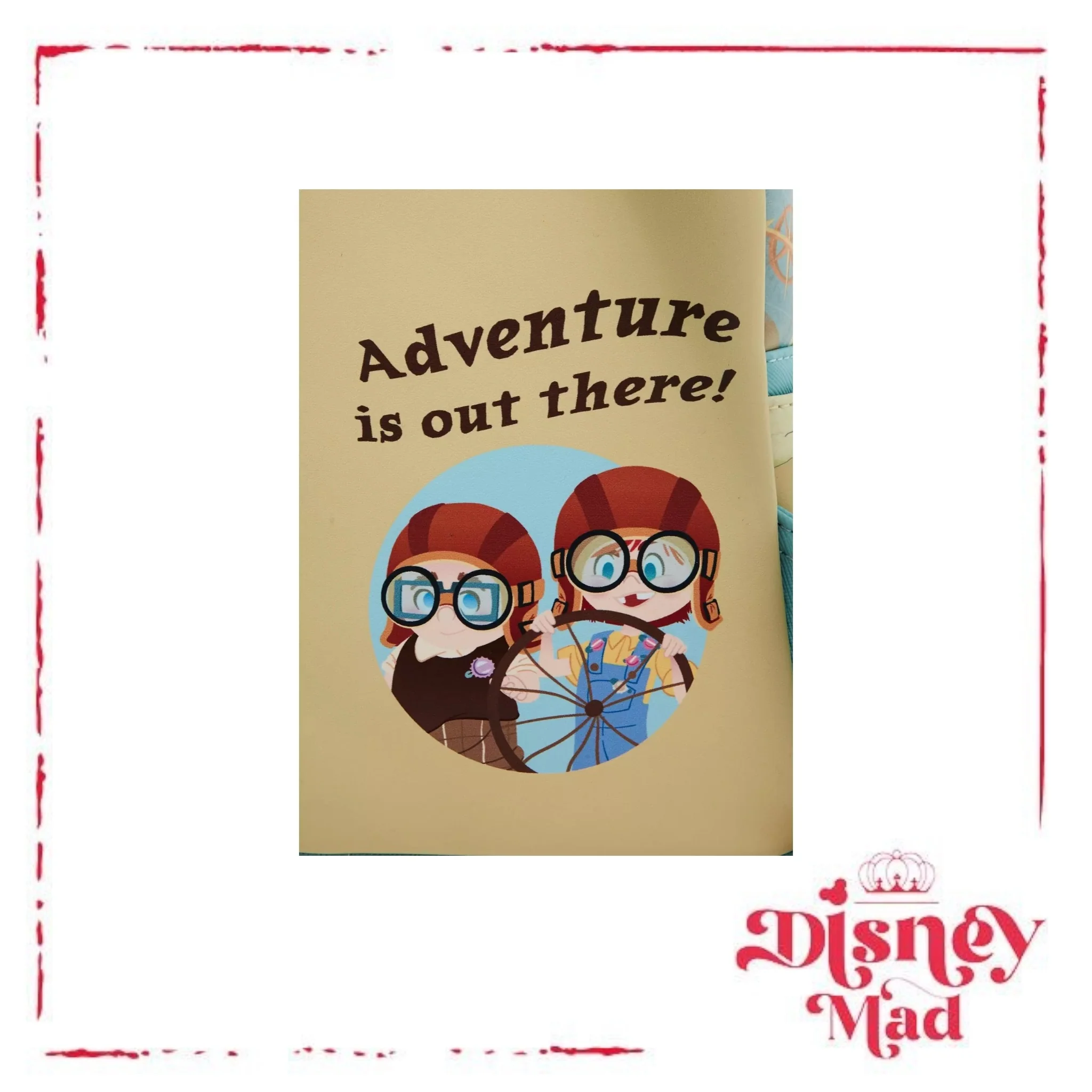 Loungefly Disney Pixar Up Young Carl & Ellie Adventure Mini Backpack - Image 4