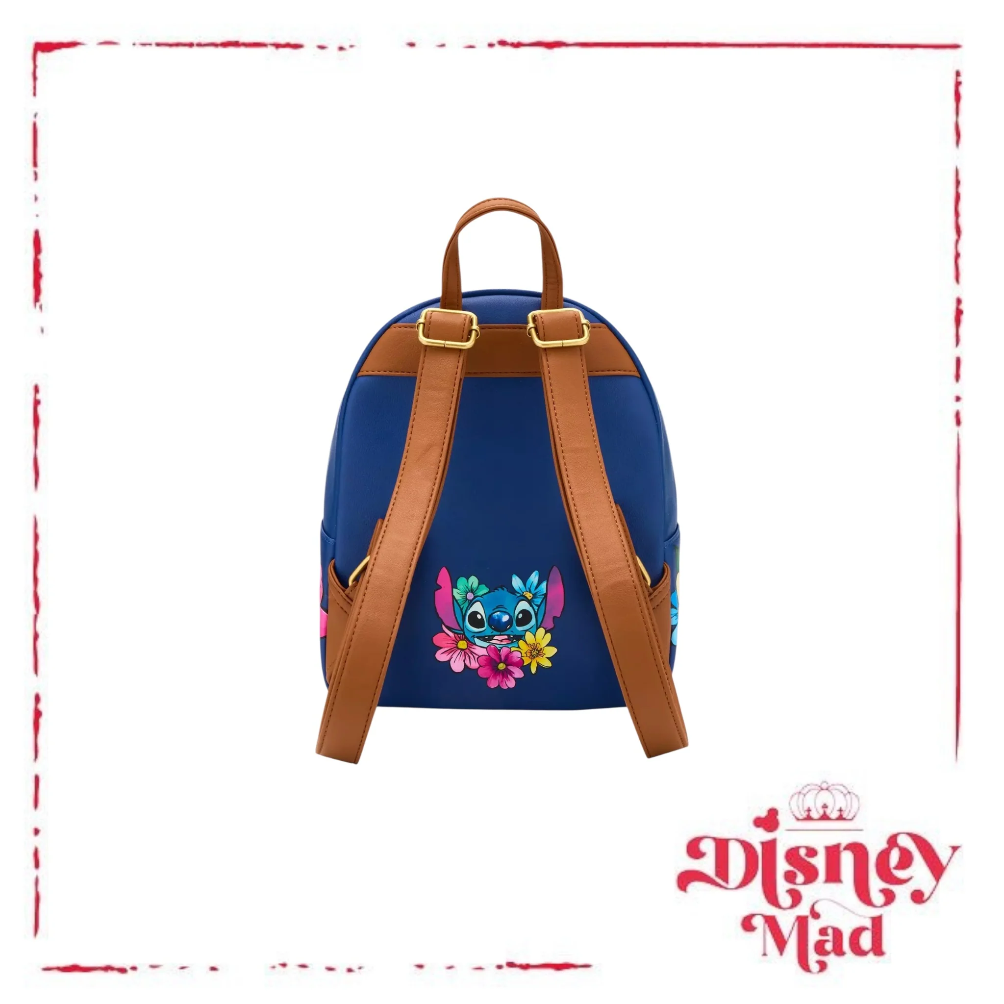 Loungefly Disney Stitch Flowers Mini Backpack - Image 3