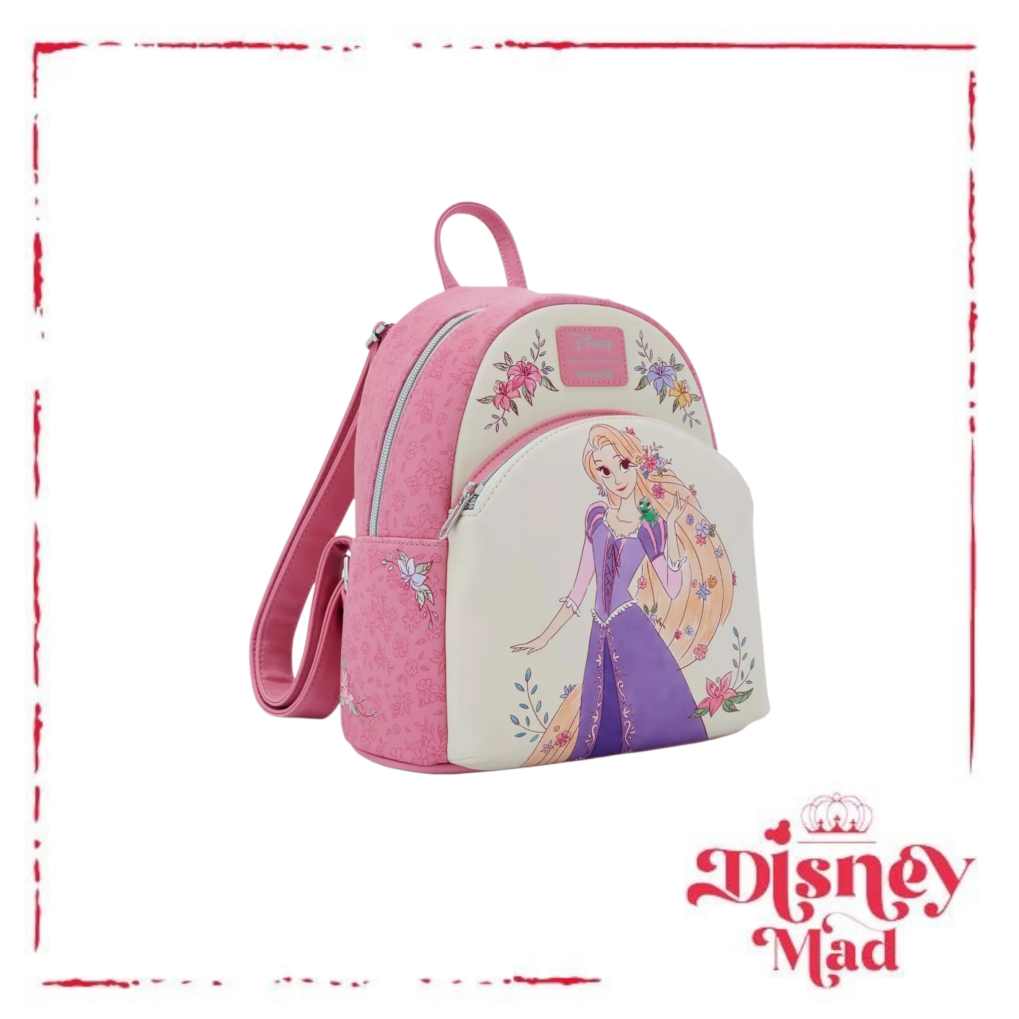 Loungefly Disney Tangled Rapunzel Flowers Mini Backpack - Image 2