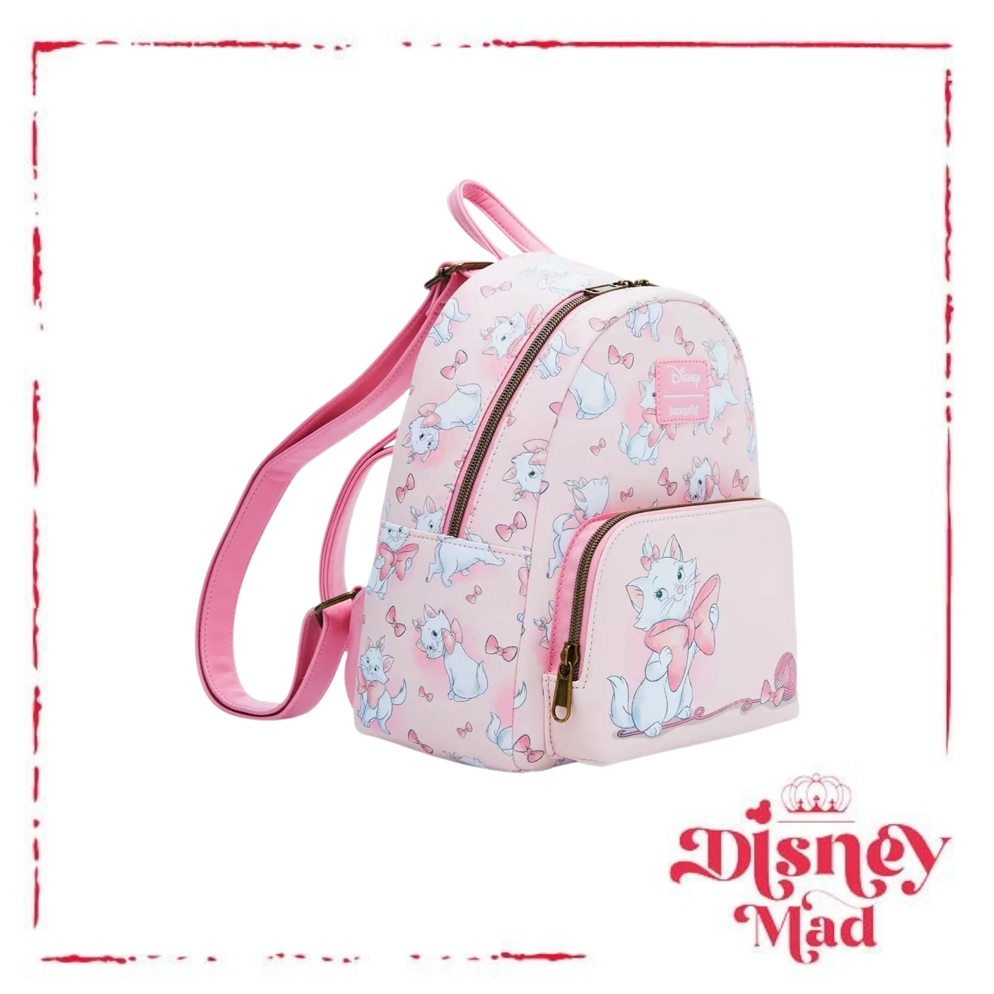 Loungefly Disney The Aristocats Marie Bows Mini Backpack - Image 2