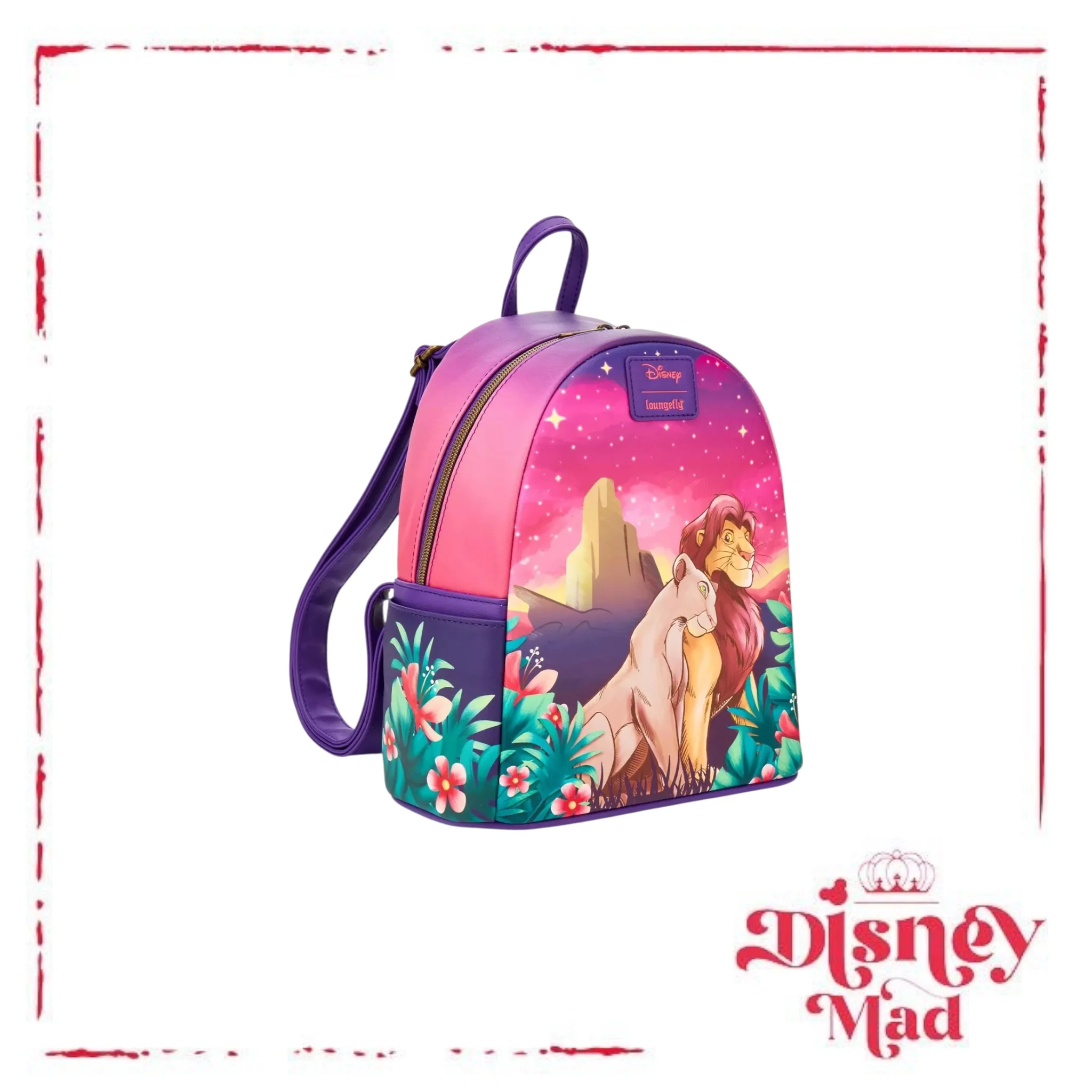 Loungefly Disney The Lion King Nala & Simba Pride Rock Mini Backpack - Image 2