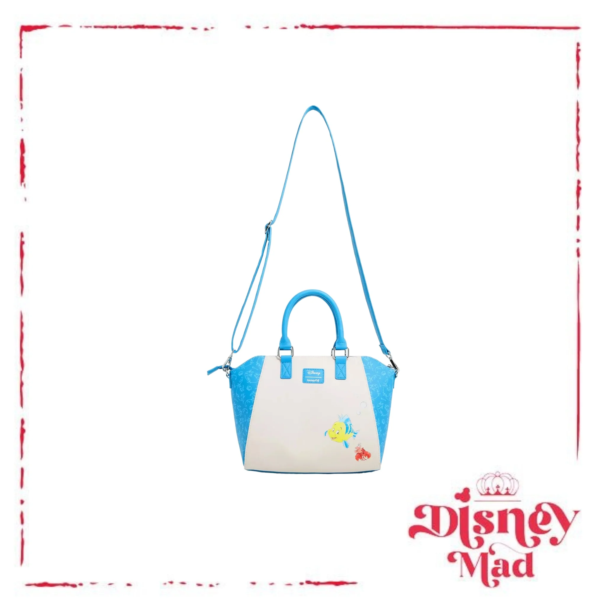 Loungefly Disney The Little Mermaid Ariel & Eric Dancing Satchel Bag - Image 3