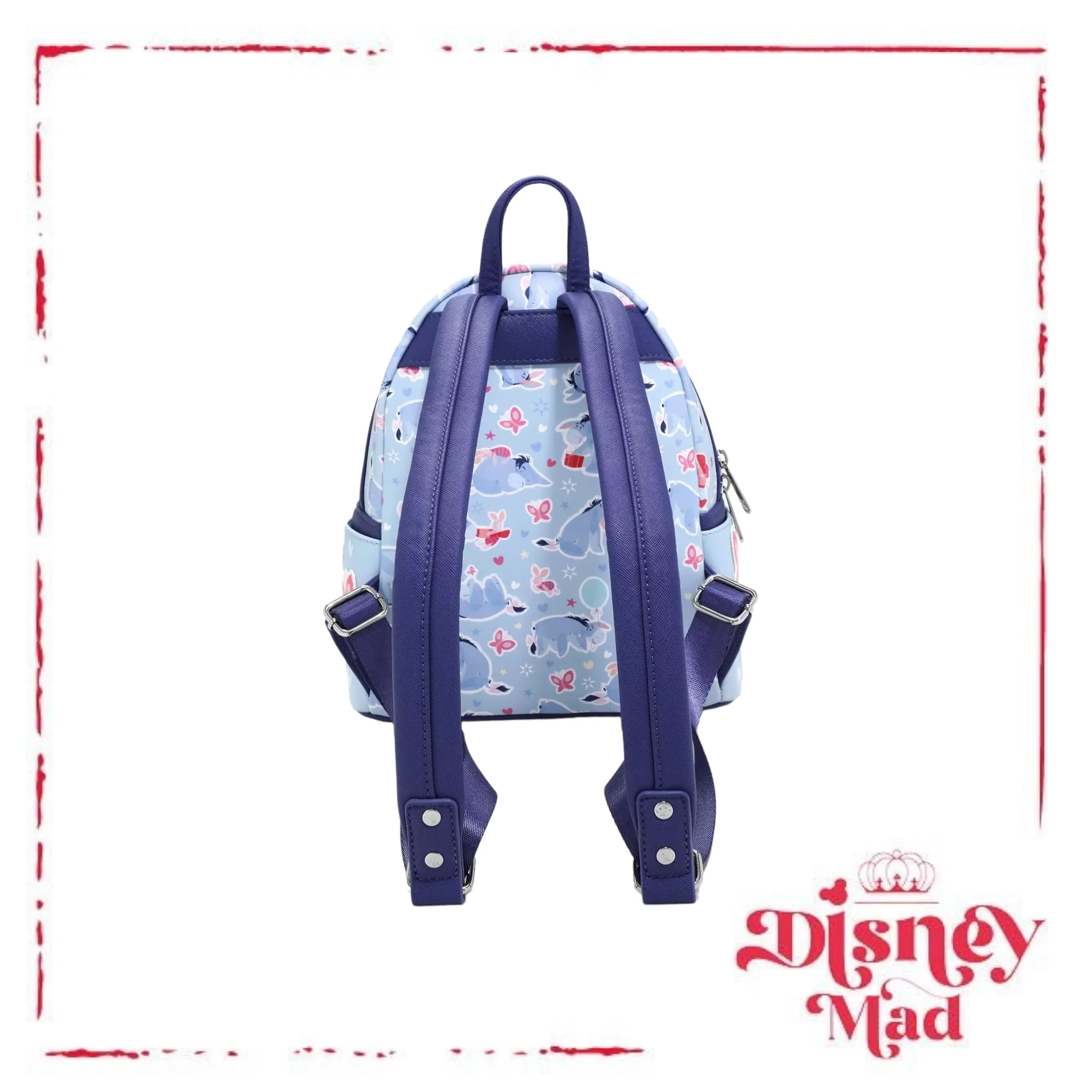 Loungefly Disney Winnie the Pooh Eeyore and Piglet Butterfly Mini Backpack - Image 3