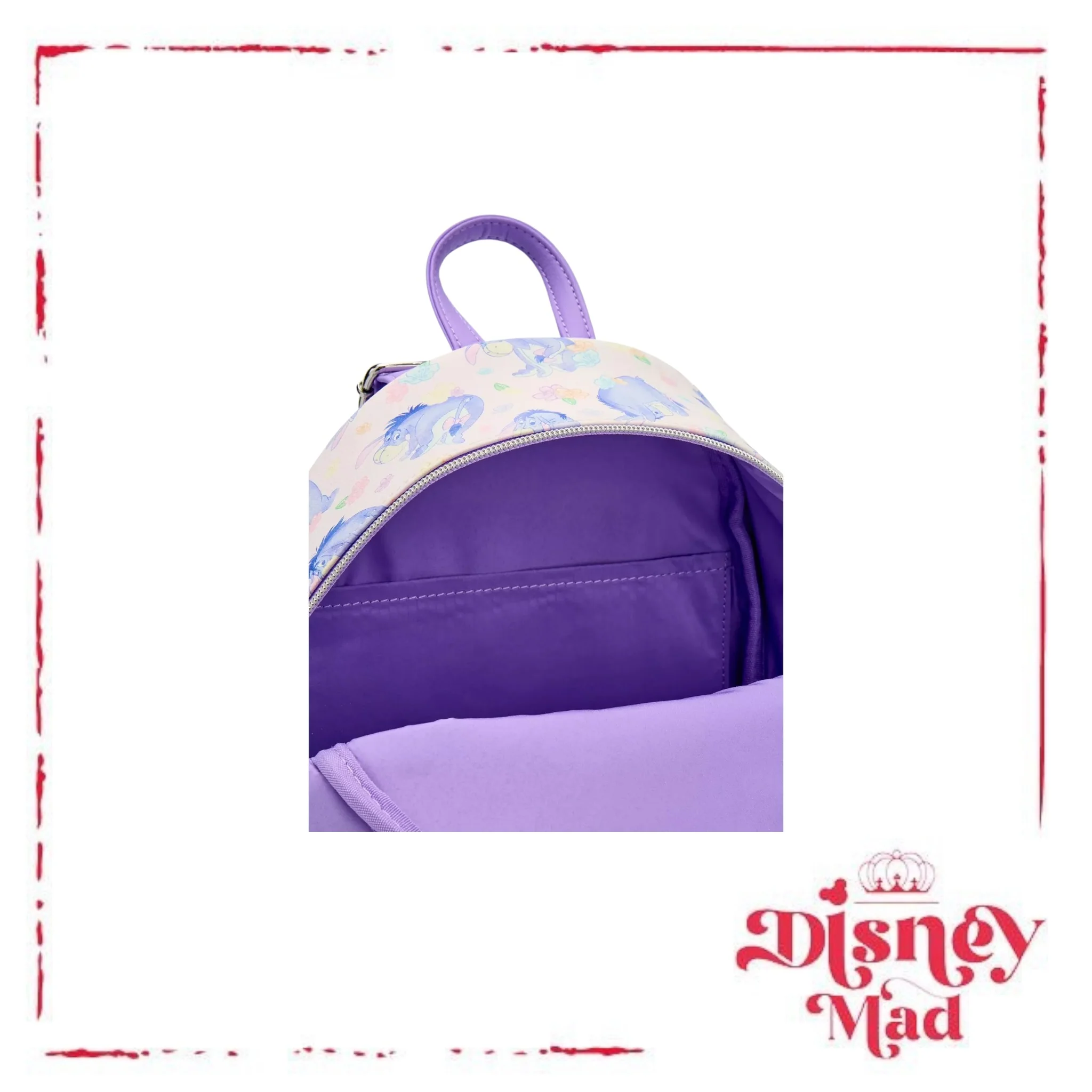 Loungefly Disney Winnie The Pooh Eeyore Floral Mini Backpack - Image 4