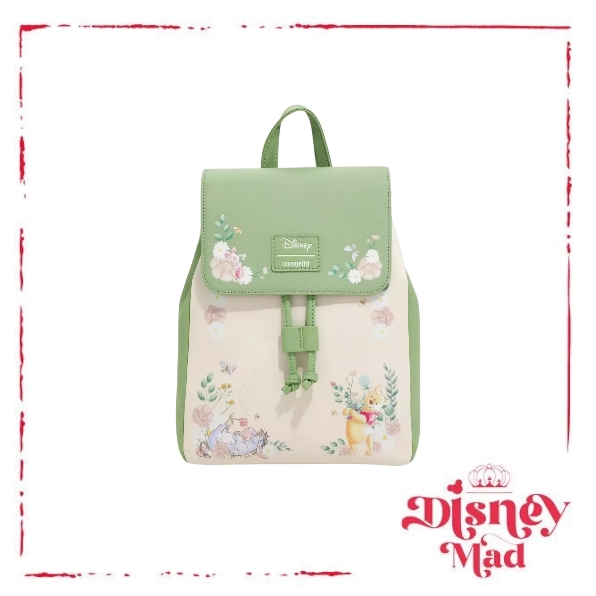 Loungefly Disney Winnie The Pooh Florals Mini Backpack