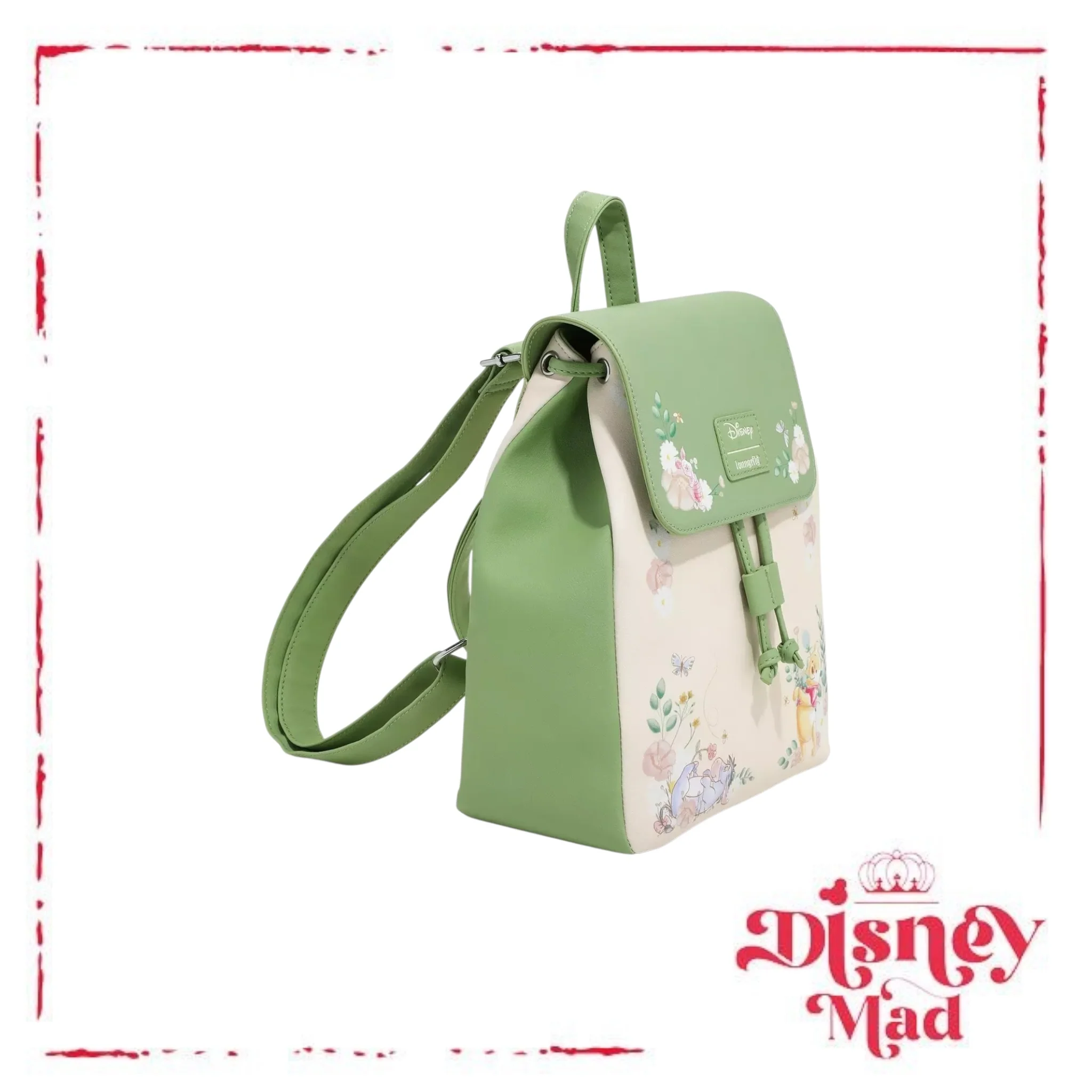 Loungefly Disney Winnie The Pooh Florals Mini Backpack - Image 2