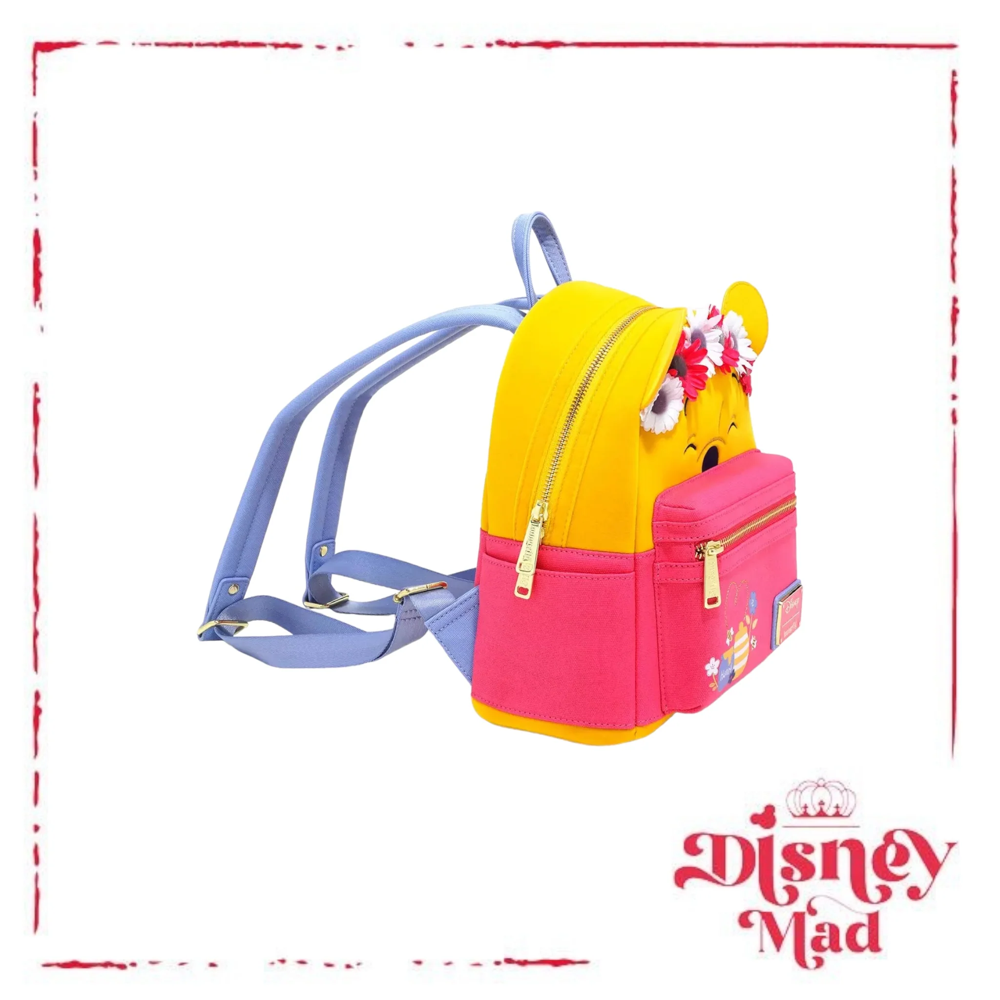 Loungefly Disney Winnie the Pooh Flower Crown Mini Backpack - Image 2