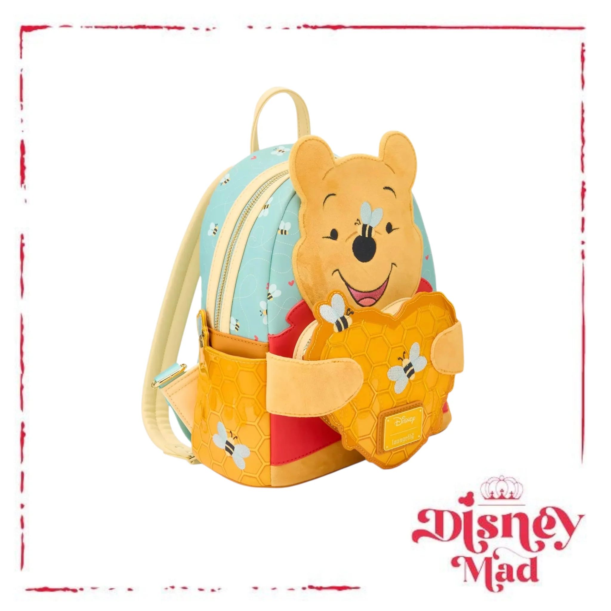 Loungefly Disney Winnie the Pooh Honey Heart Honey Scented Mini Backpack - Image 2