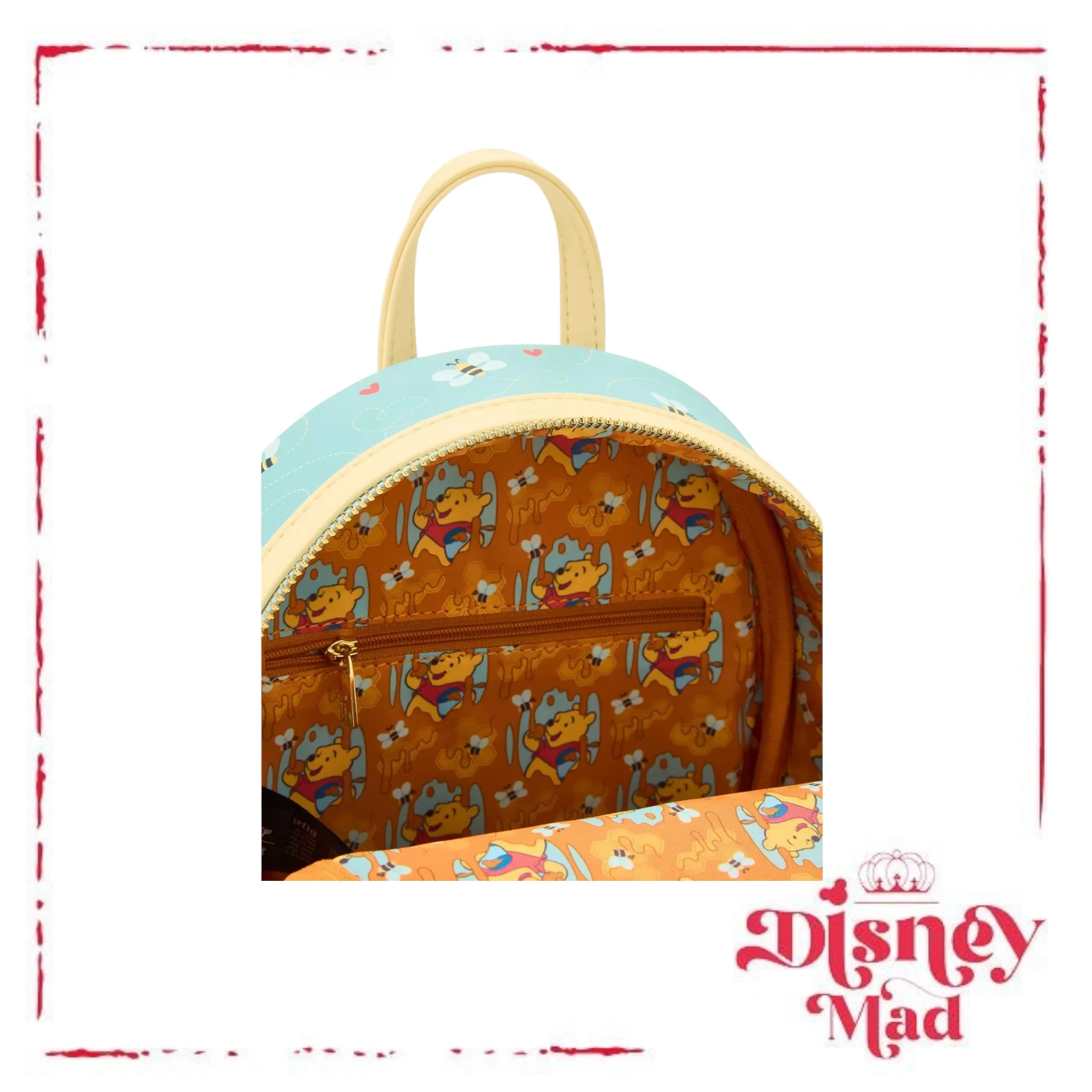 Loungefly Disney Winnie the Pooh Honey Heart Honey Scented Mini Backpack - Image 4