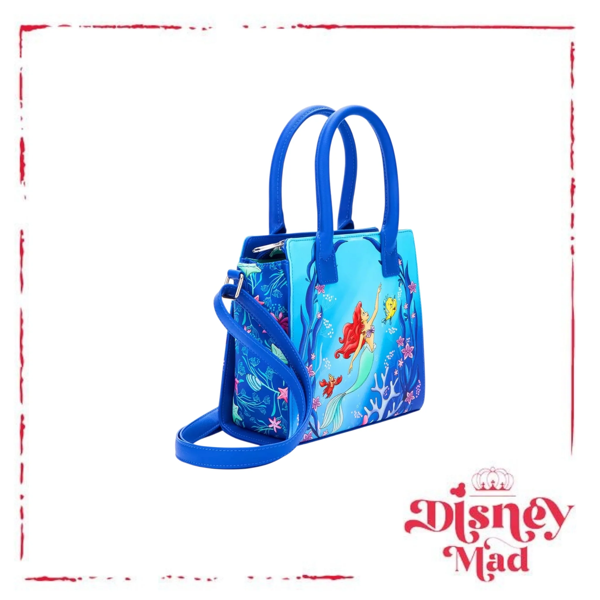Loungefly The Little Mermaid Trio Sea Mini Satchel Bag - Image 2