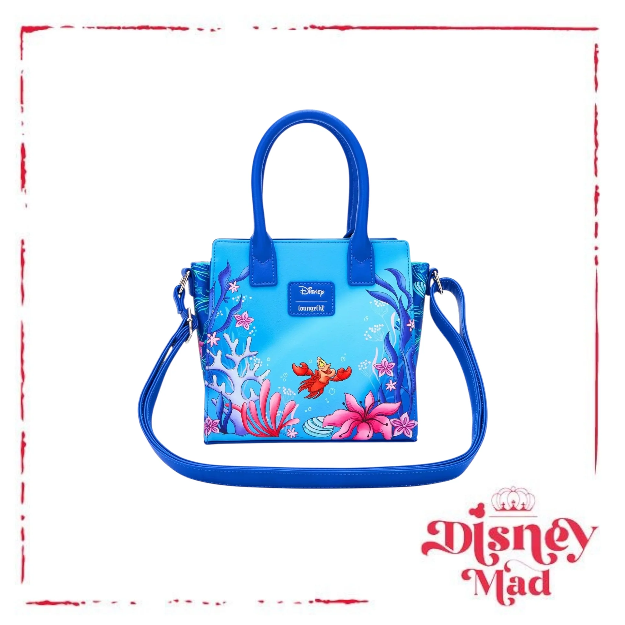 Loungefly The Little Mermaid Trio Sea Mini Satchel Bag - Image 3