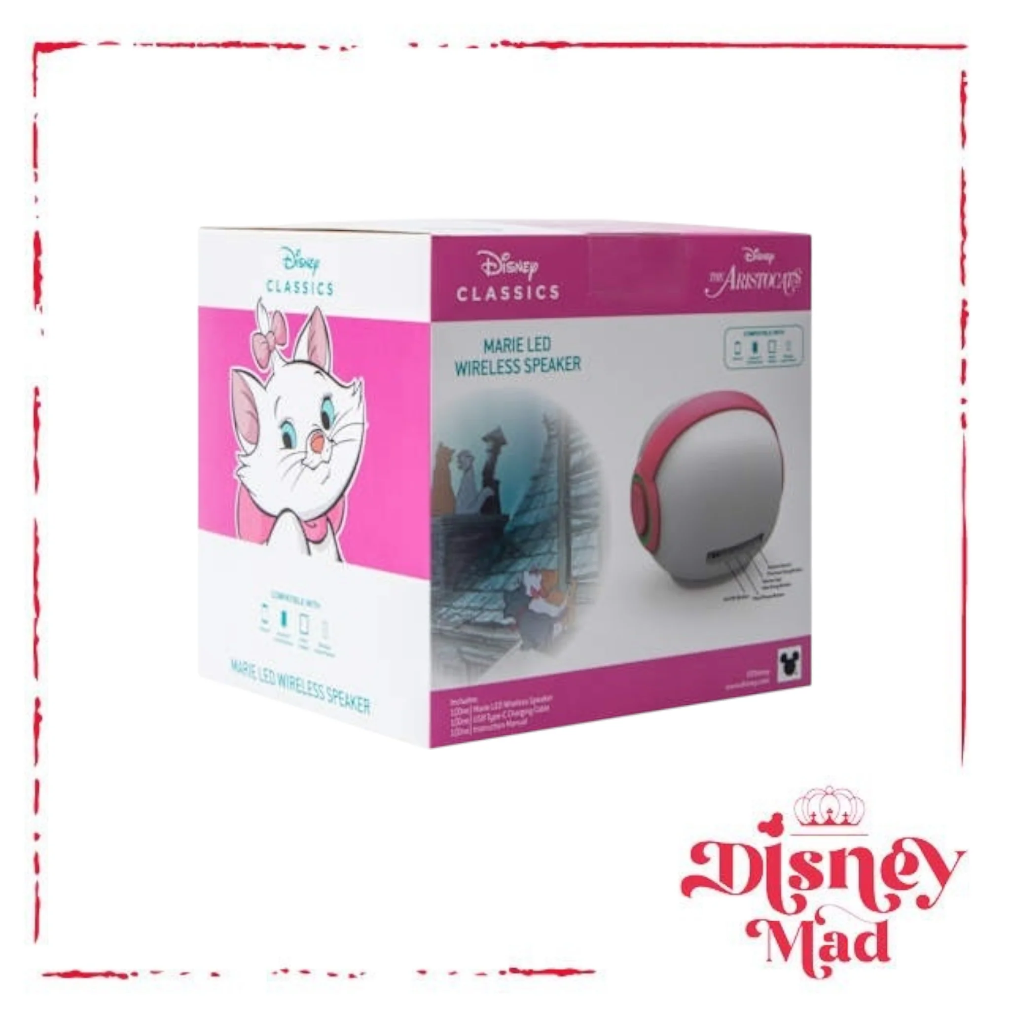 Marie LED Wireless Sphere Speaker - Image 7