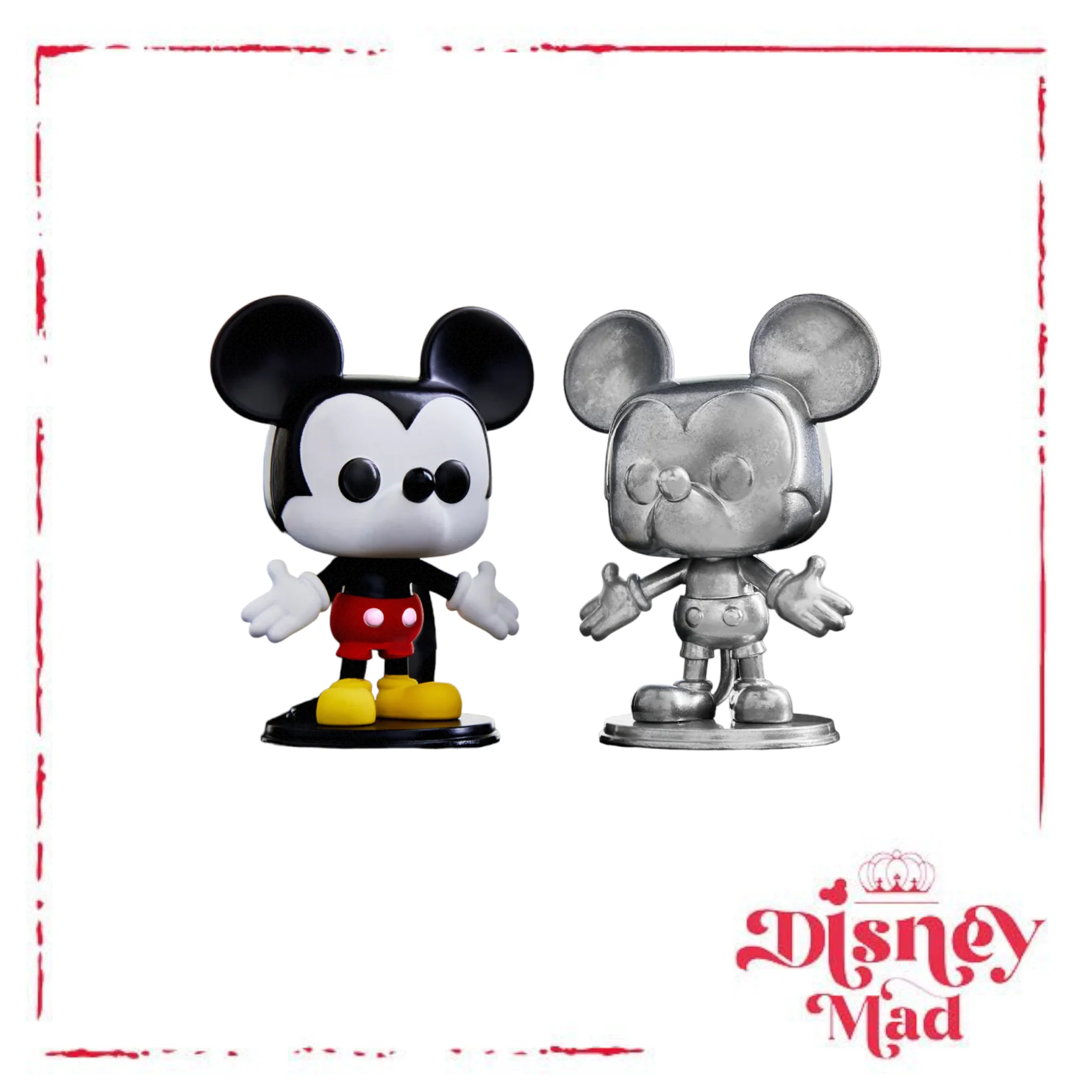 Mickey Mouse Disney 100 Die Cast Funko Pop! - Sealed, Chance of Chase ! - Image 3