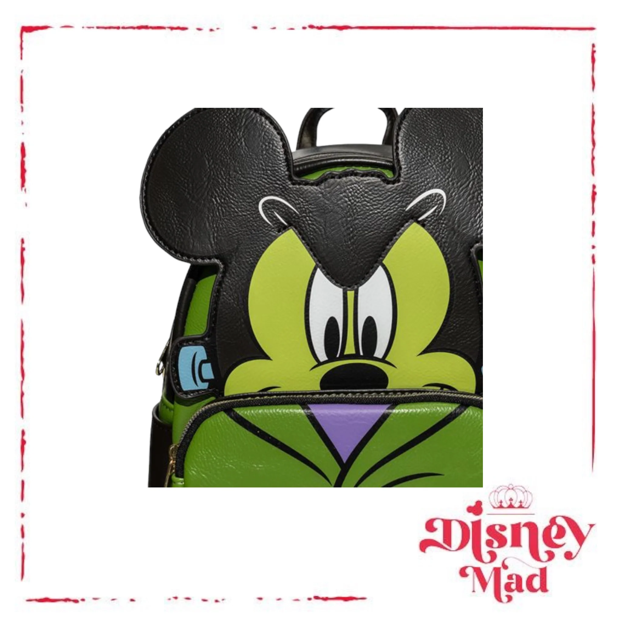 Mickey Mouse Frankenstein Mickey Cosplay Mini-Backpack - Image 6