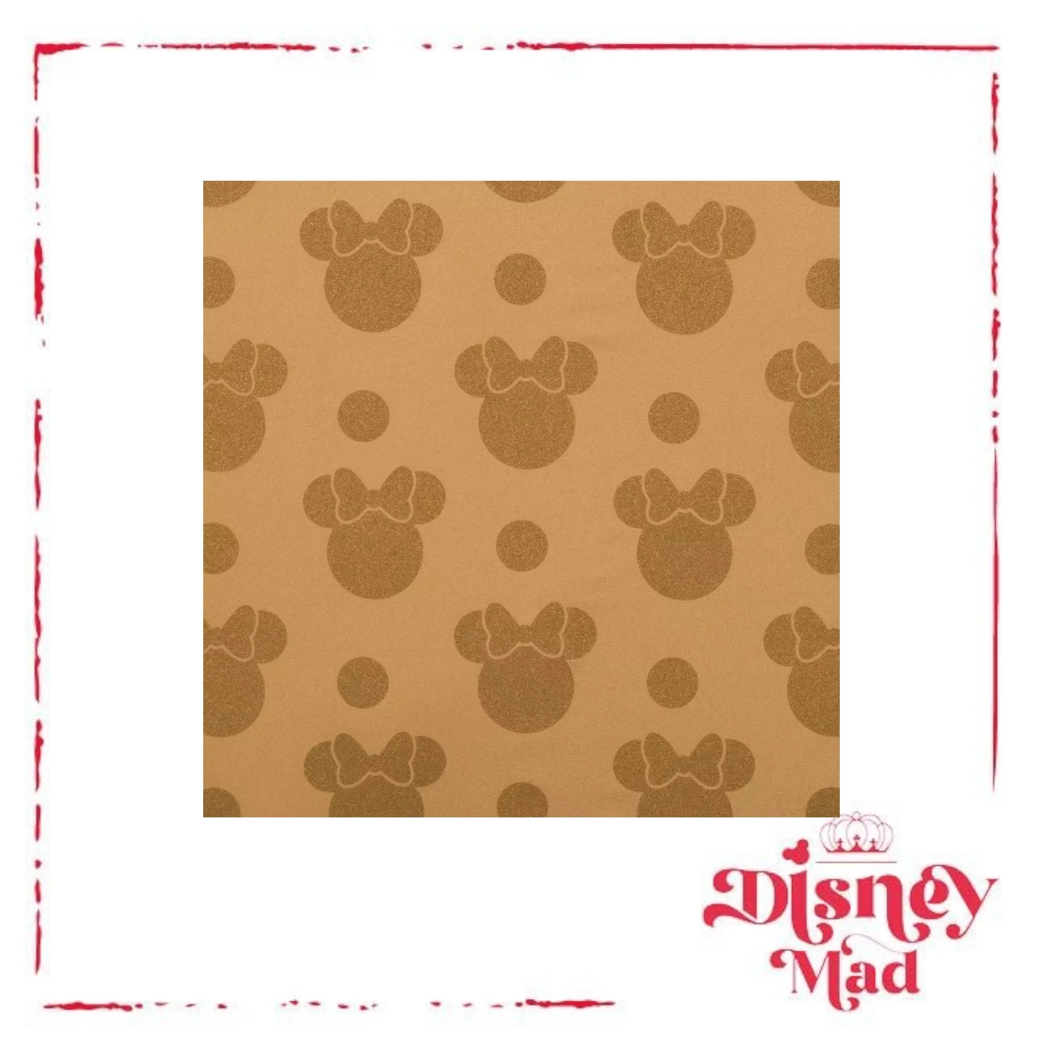 Minnie Mouse Gold Sequin Loungefly Mini Backpack - Disney Parks - Image 3