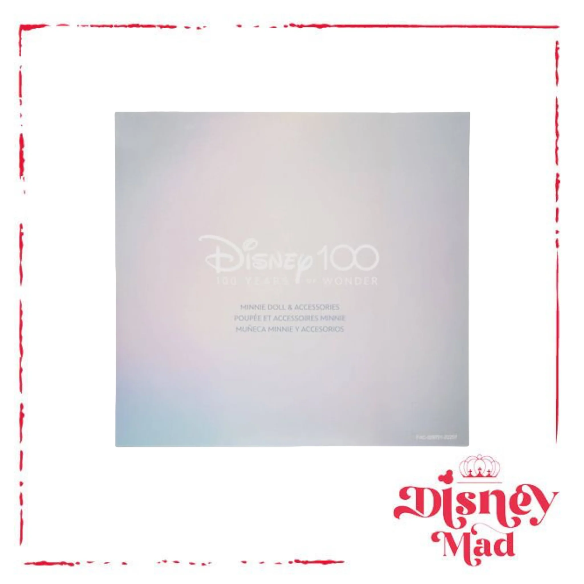 Minnie Mouse Platinum Celebration Doll and Accessories Set – Disney100 - Image 7