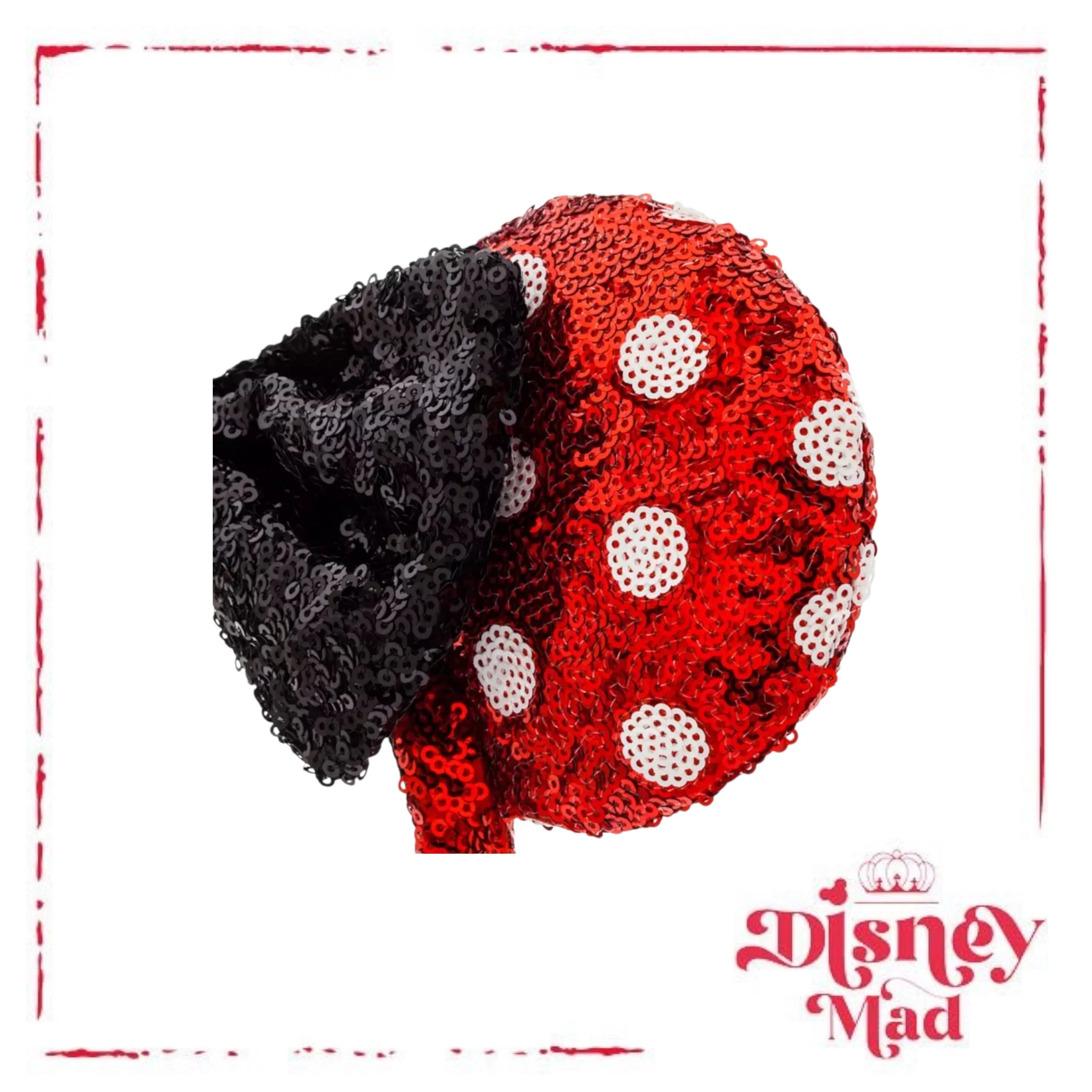 Minnie Mouse Sequined Ear Headband - Disney Parks - Image 2
