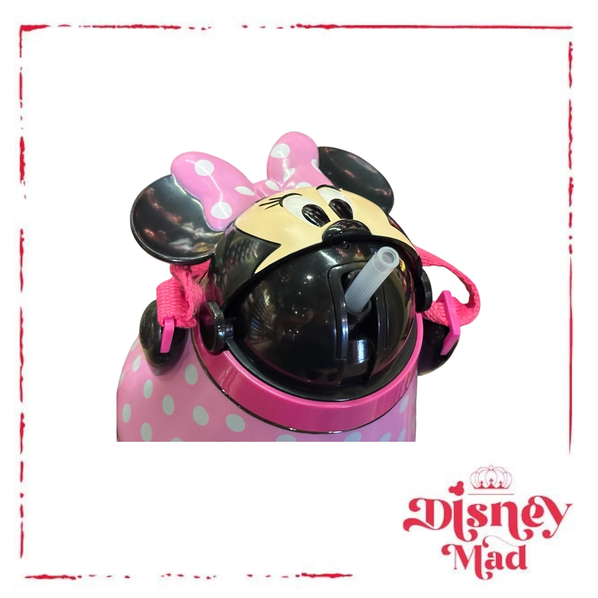 Minnie Plastic Water Bottle - Disney Parks - Image 2