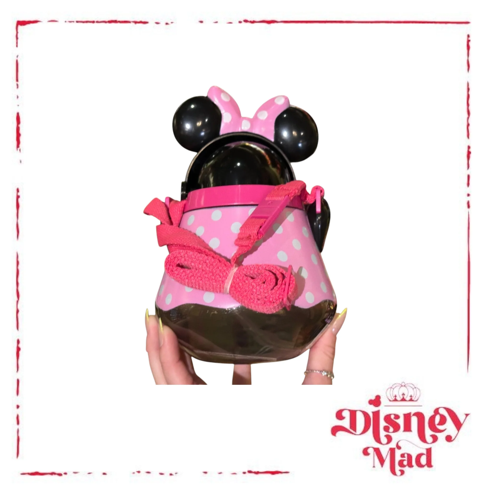 Minnie Plastic Water Bottle - Disney Parks - Image 3