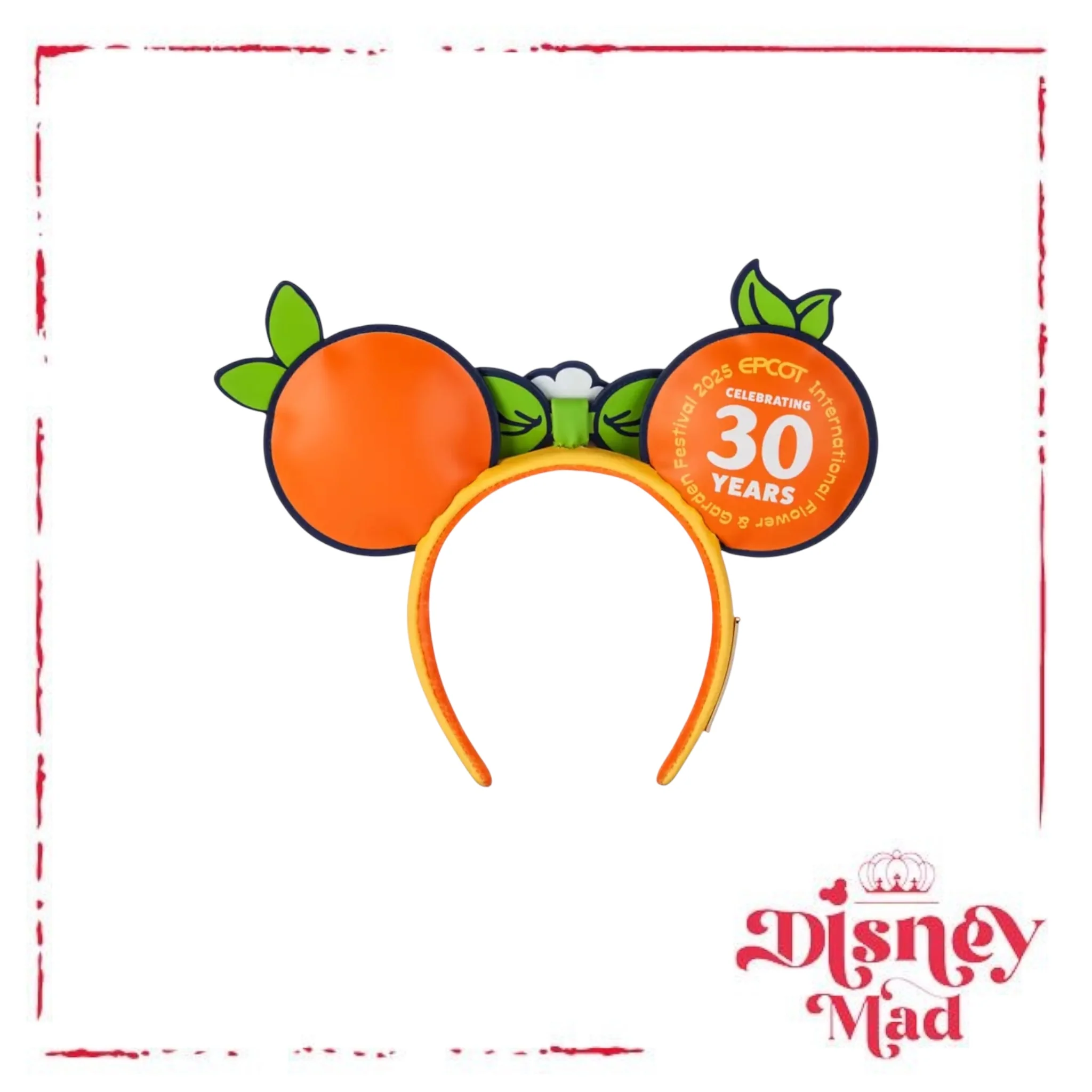 Orange Bird Loungefly Ear Headband for Adults – EPCOT International Flower & Garden Festival 2025 - Image 2