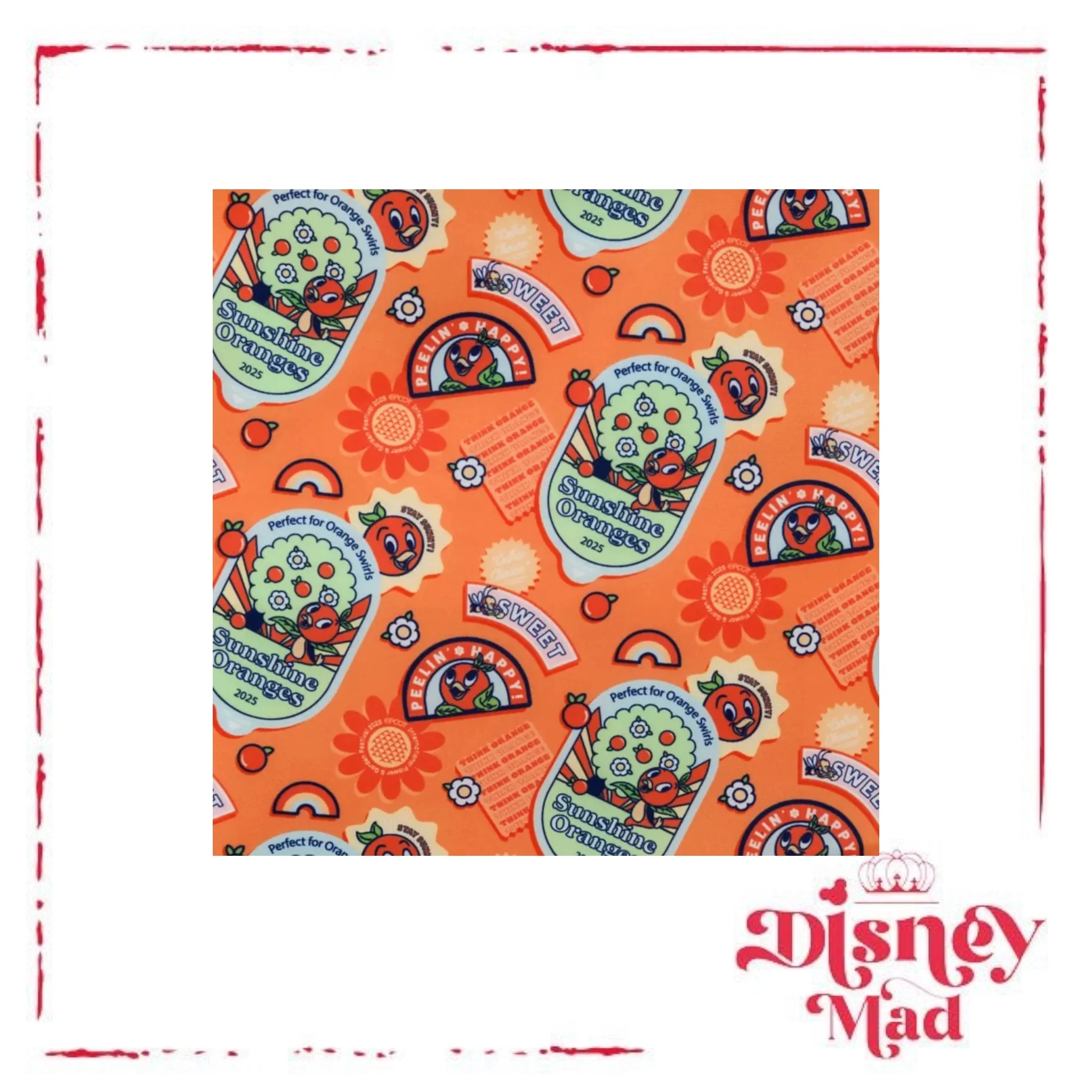 Orange Bird Loungefly Mini Backpack – EPCOT International Flower & Garden Festival 2025 - Image 4
