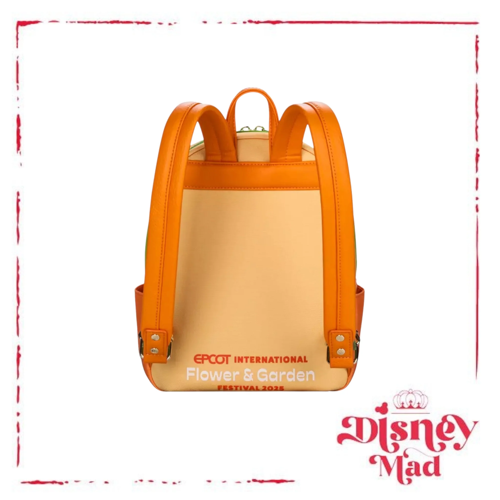 Orange Bird Loungefly Mini Backpack – EPCOT International Flower & Garden Festival 2025 - Image 5