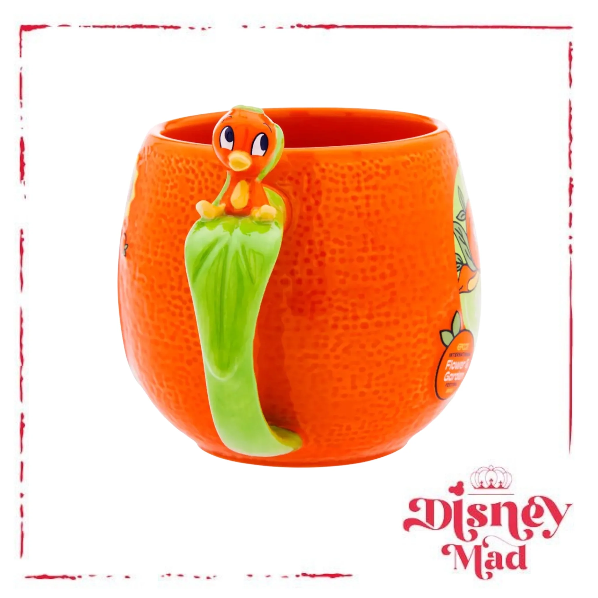 Orange Bird Sculpted Mug – EPCOT International Flower & Garden Festival 2025 - Image 2