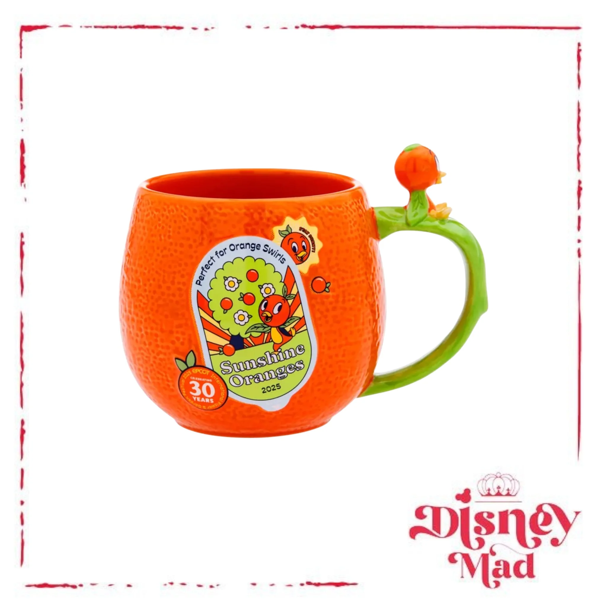 Orange Bird Sculpted Mug – EPCOT International Flower & Garden Festival 2025 - Image 3