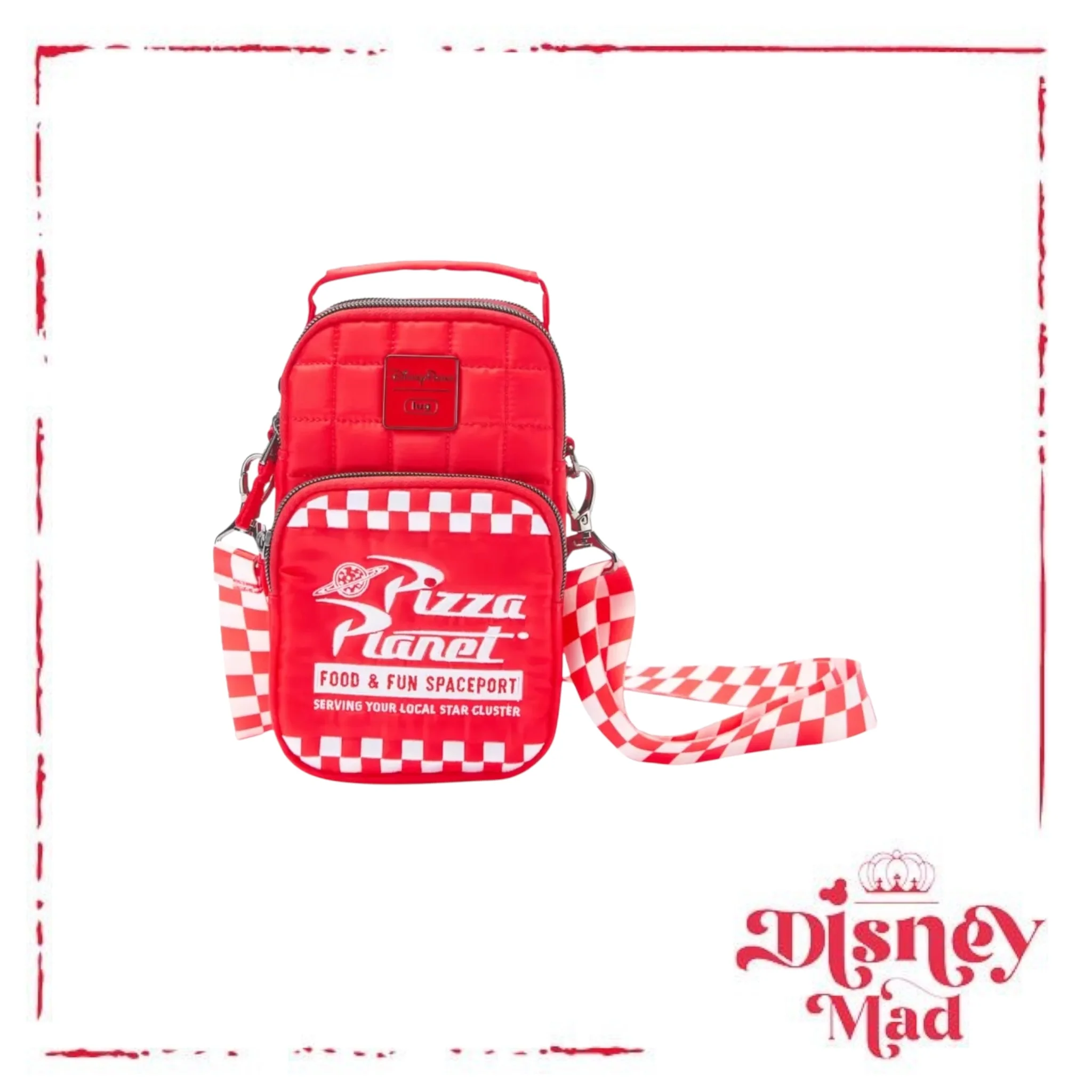 Pizza Planet Crossbody Bag by Lug – Toy Story - Disney Parks