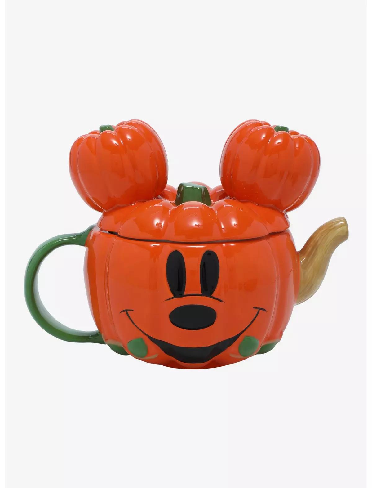 Pumpkin Mickey Mouse Teapot Set - Image 4