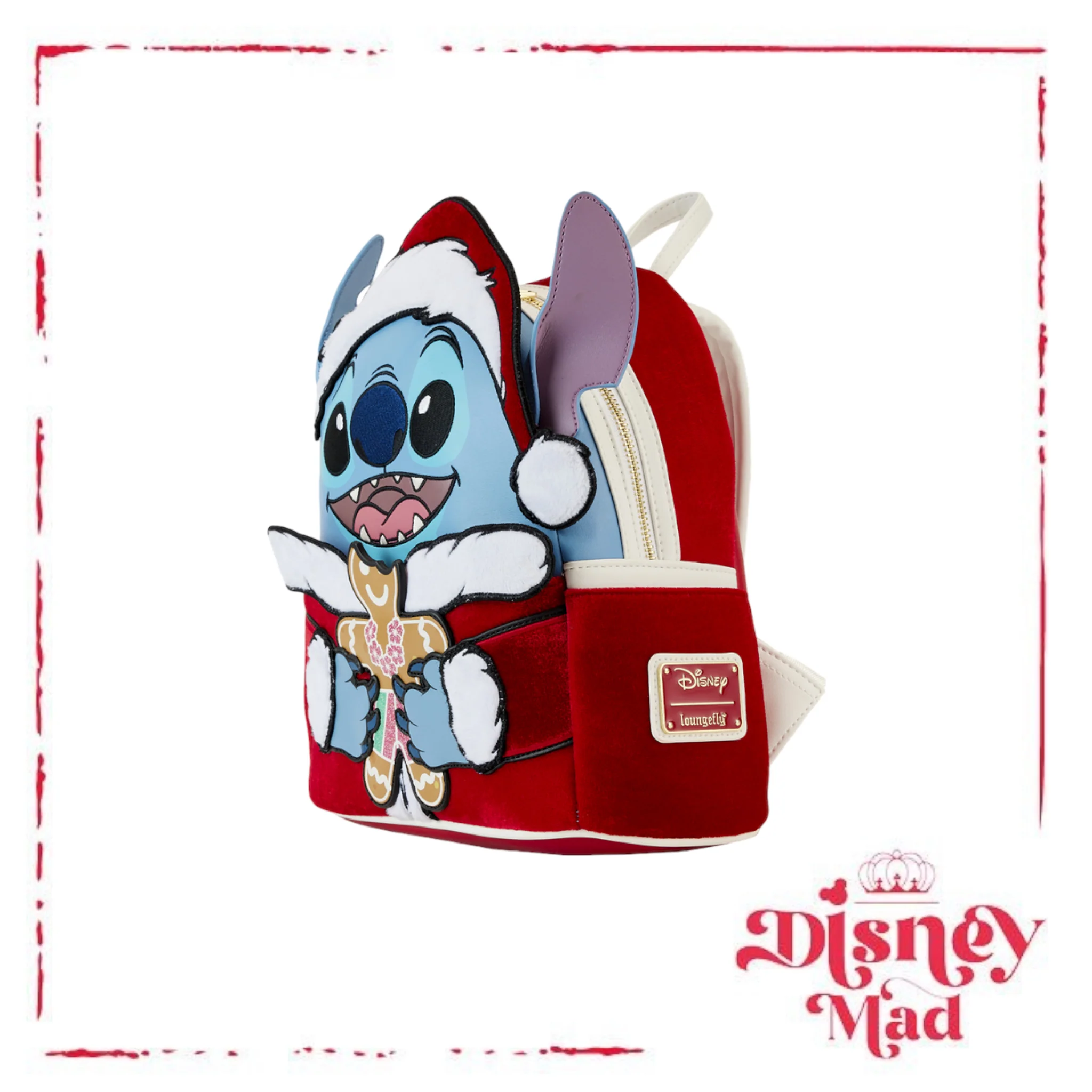 Santa Stitch Exclusive Cosplay Mini Backpack - Image 3