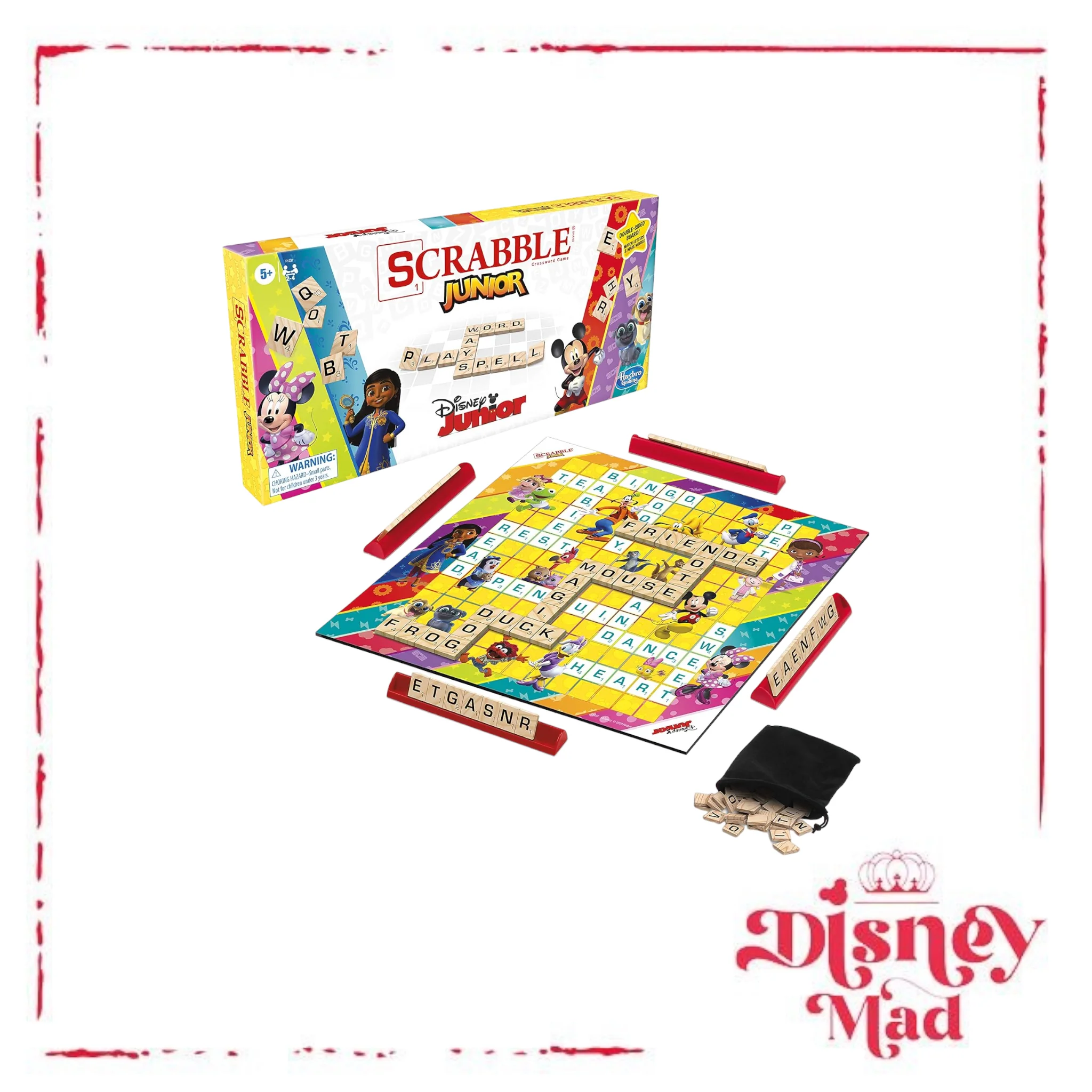 Scrabble Junior: Disney Junior Edition Board Game - Image 3