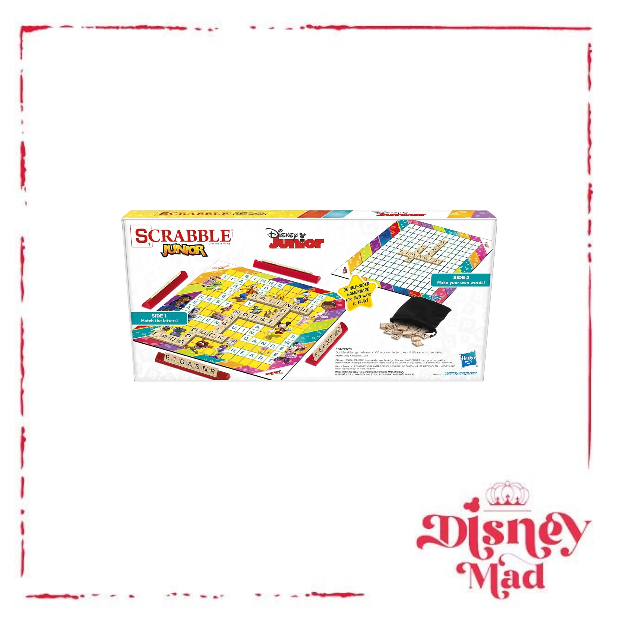 Scrabble Junior: Disney Junior Edition Board Game - Image 5