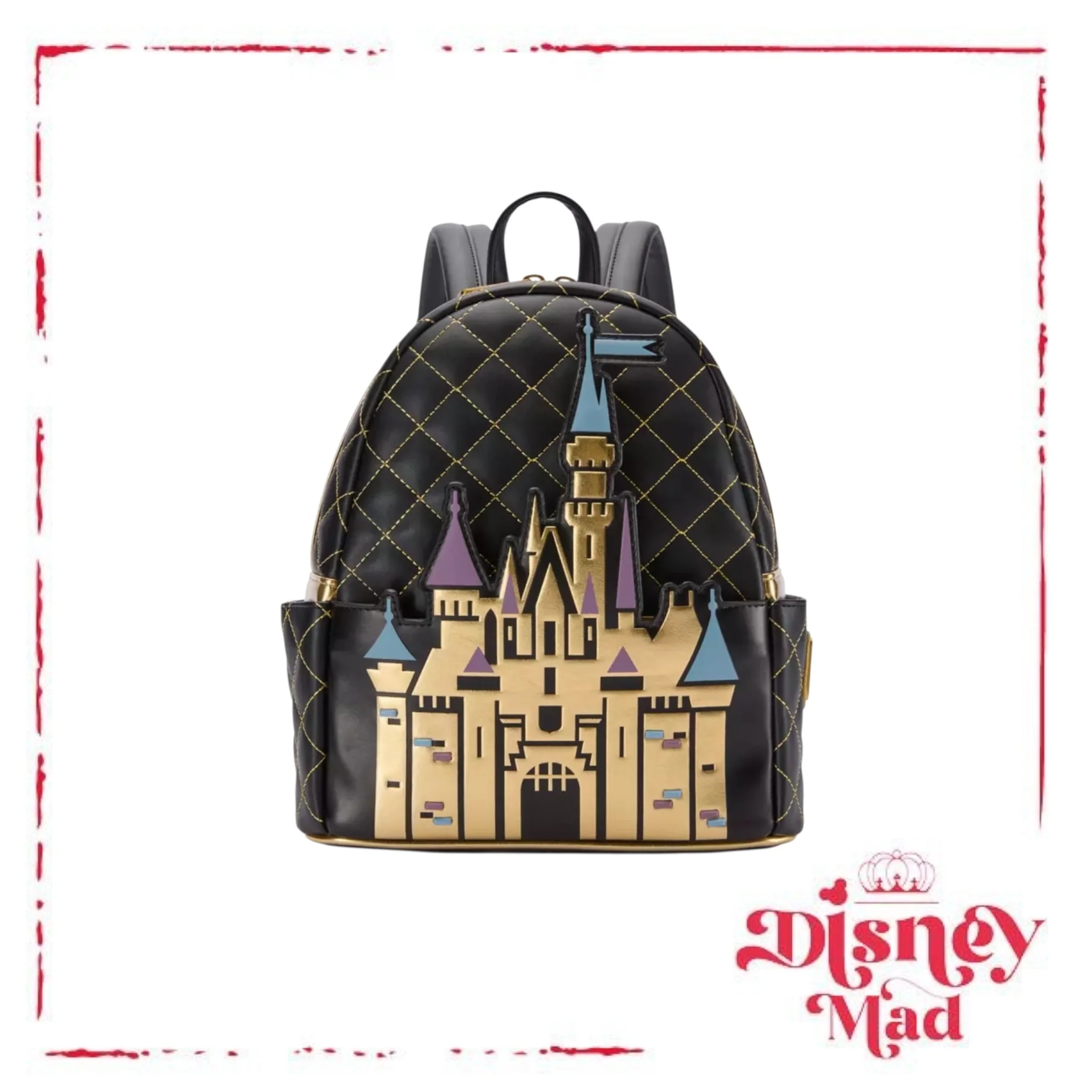 Sleeping Beauty Castle Loungefly Mini Backpack – Disneyland 70th Anniversary - Disney Parks