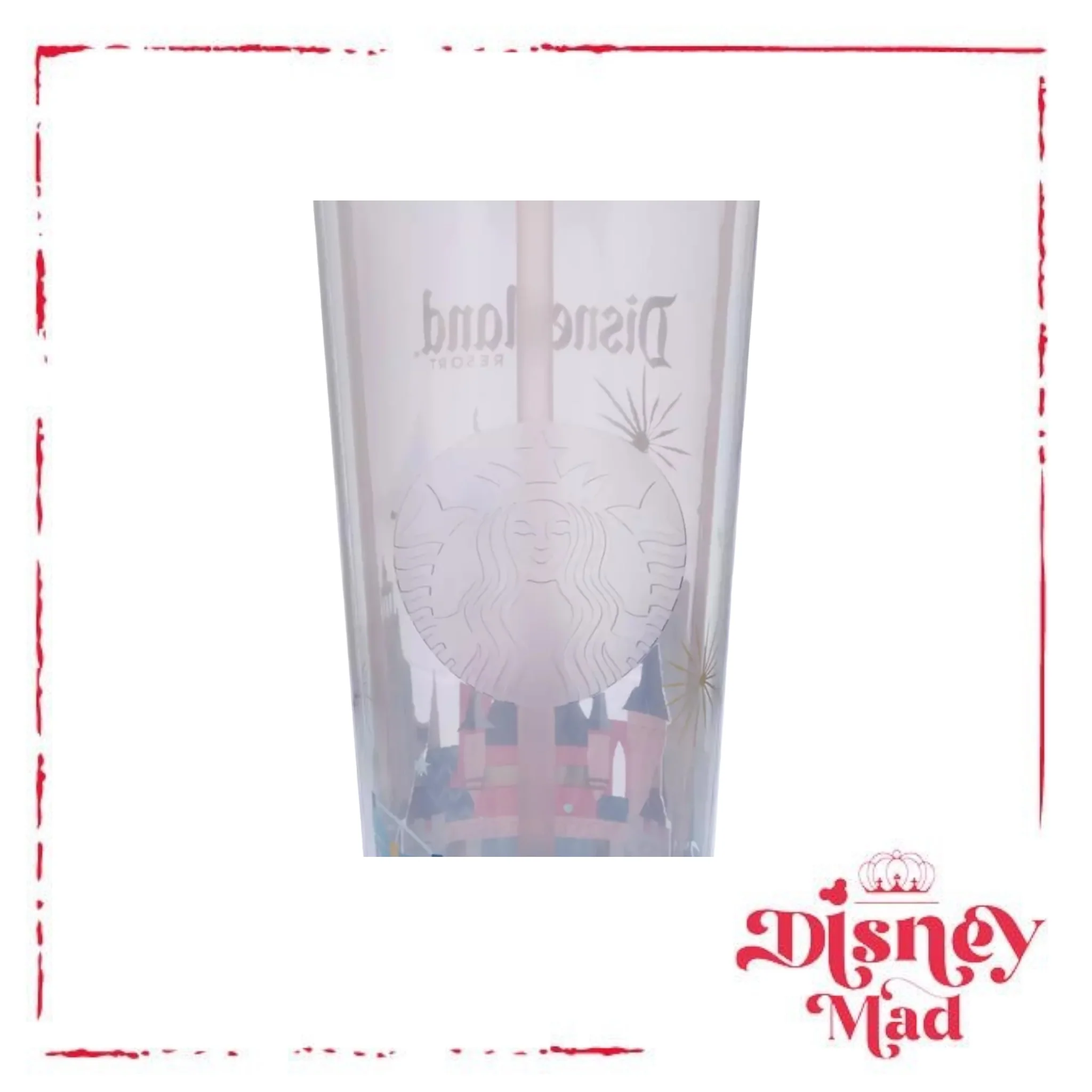 Sleeping Beauty Castle Starbucks® Tumbler with Straw – Disneyland - Disney Parks - Image 3
