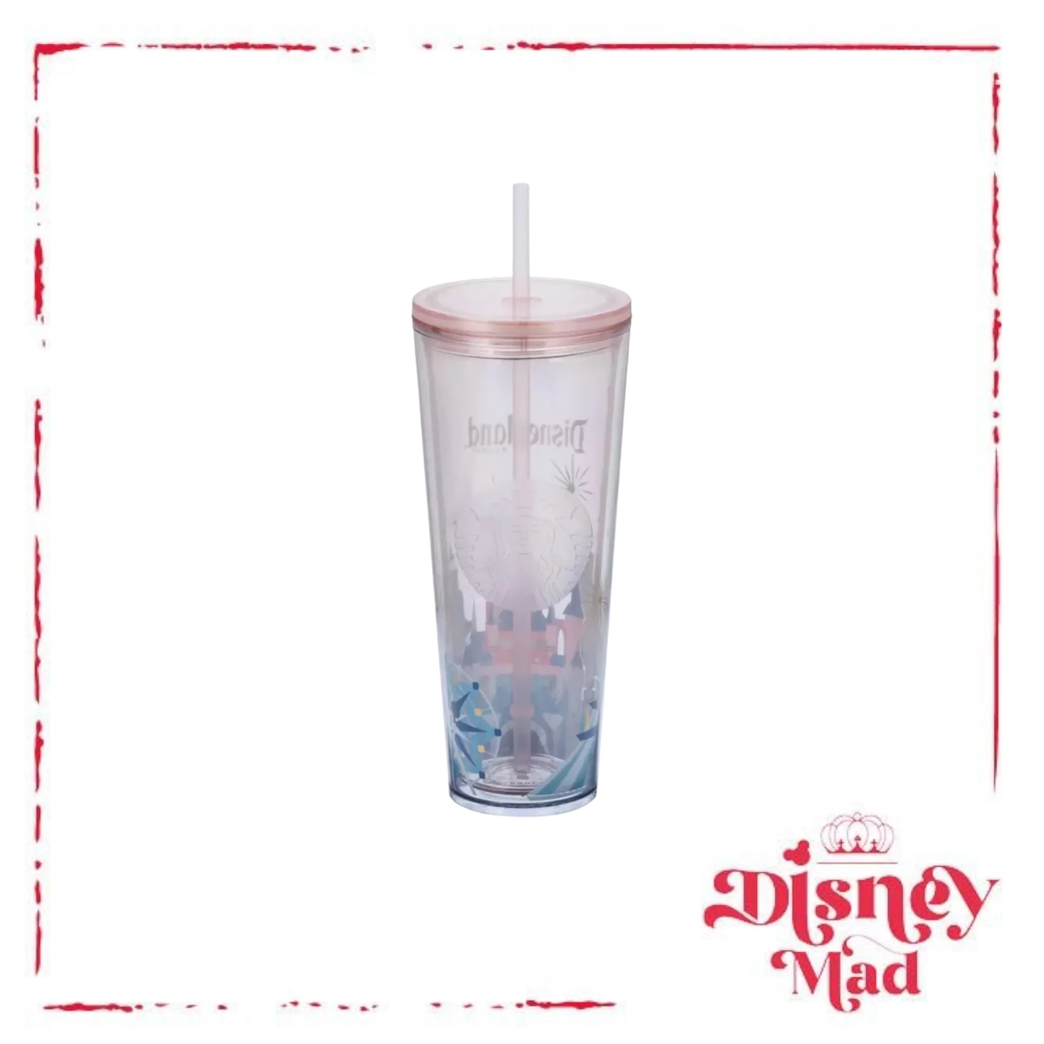 Sleeping Beauty Castle Starbucks® Tumbler with Straw – Disneyland - Disney Parks - Image 5
