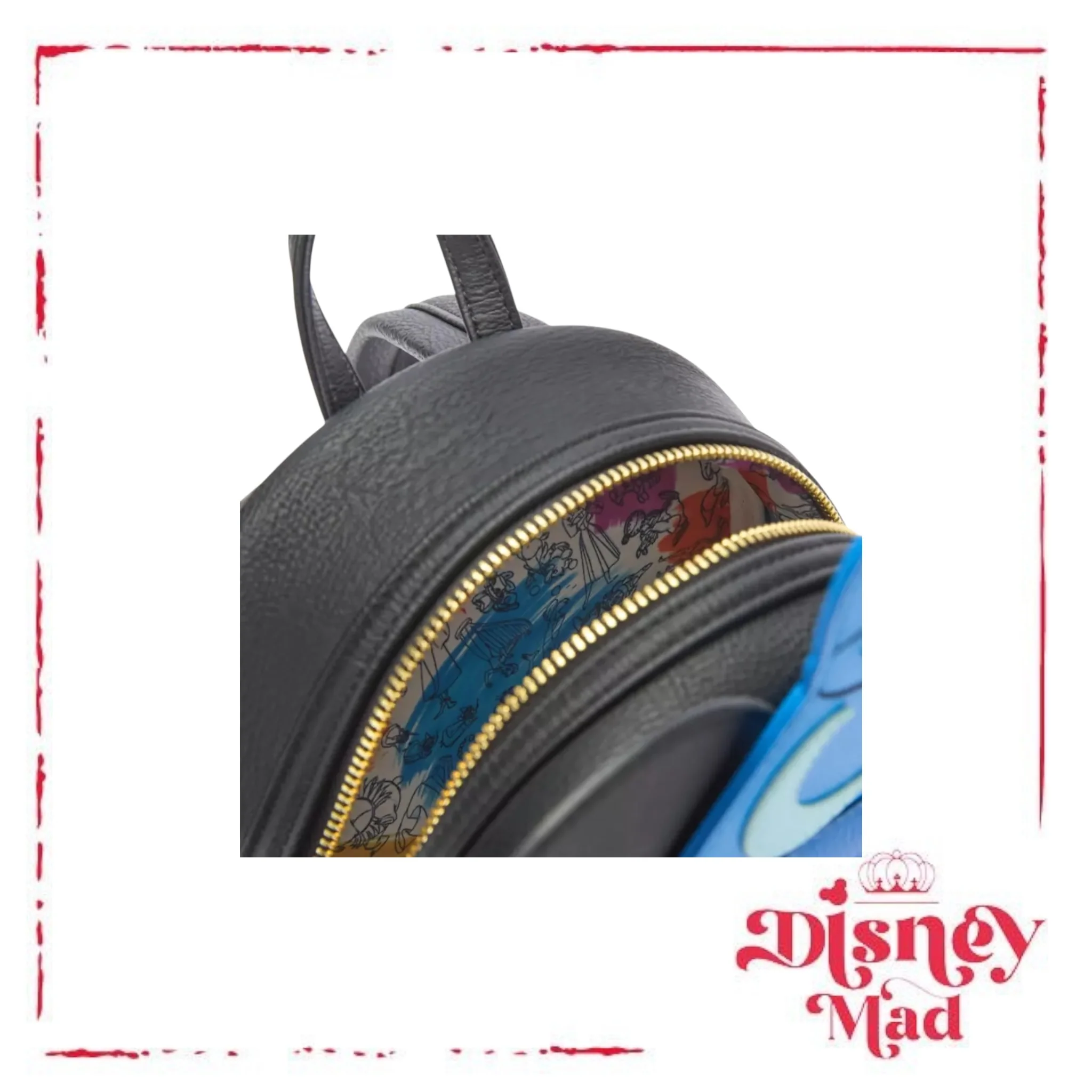Sorcerer Mickey Mouse Loungefly Mini Backpack – Fantasia 85th Anniversary - Disney Parks - Image 5