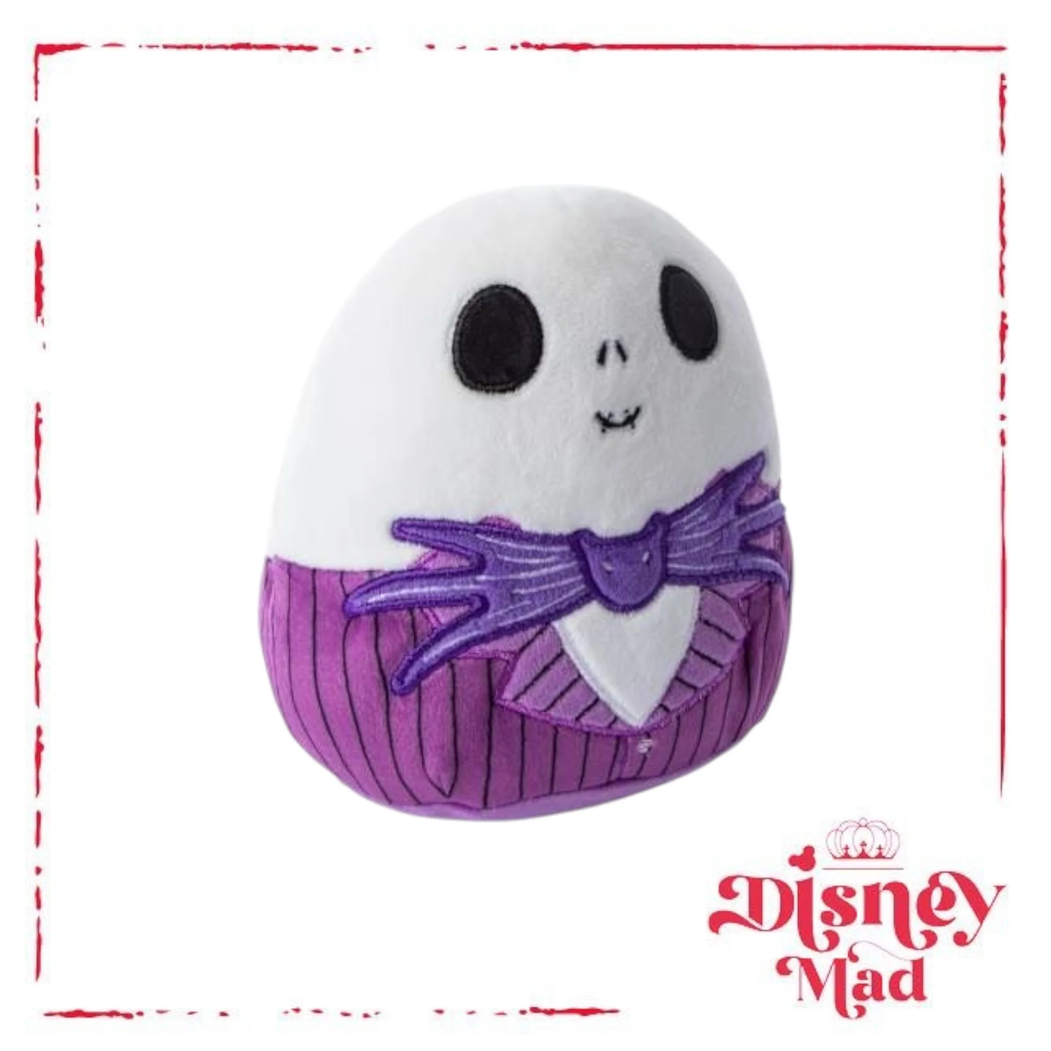 Squishmallows™ Jack Skellington Tim Burton's The Nightmare Before Christmas Plush 8" - Image 2