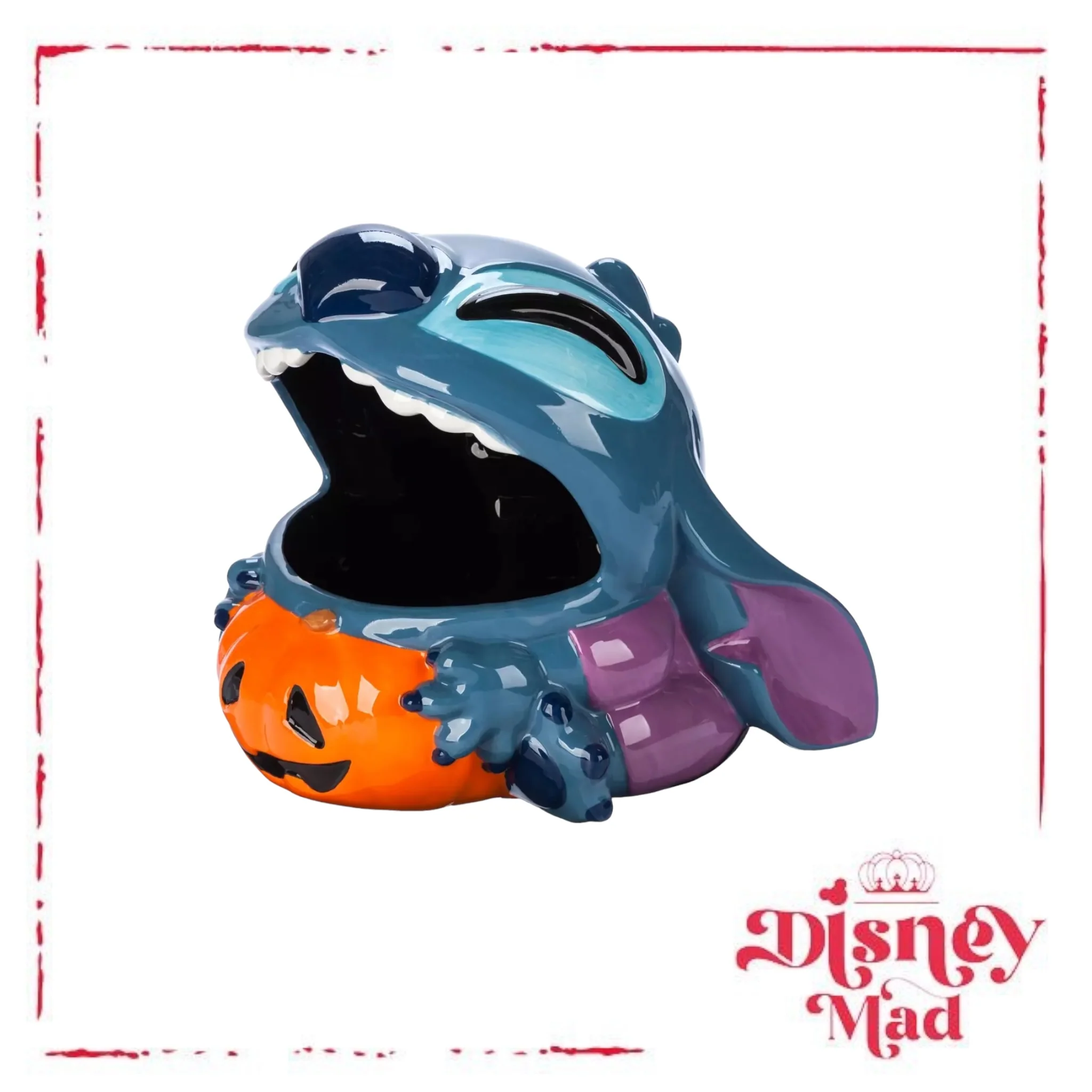 Stitch Pumpkin Halloween Candy Bowl – Lilo & Stitch - Disney Parks - Image 2