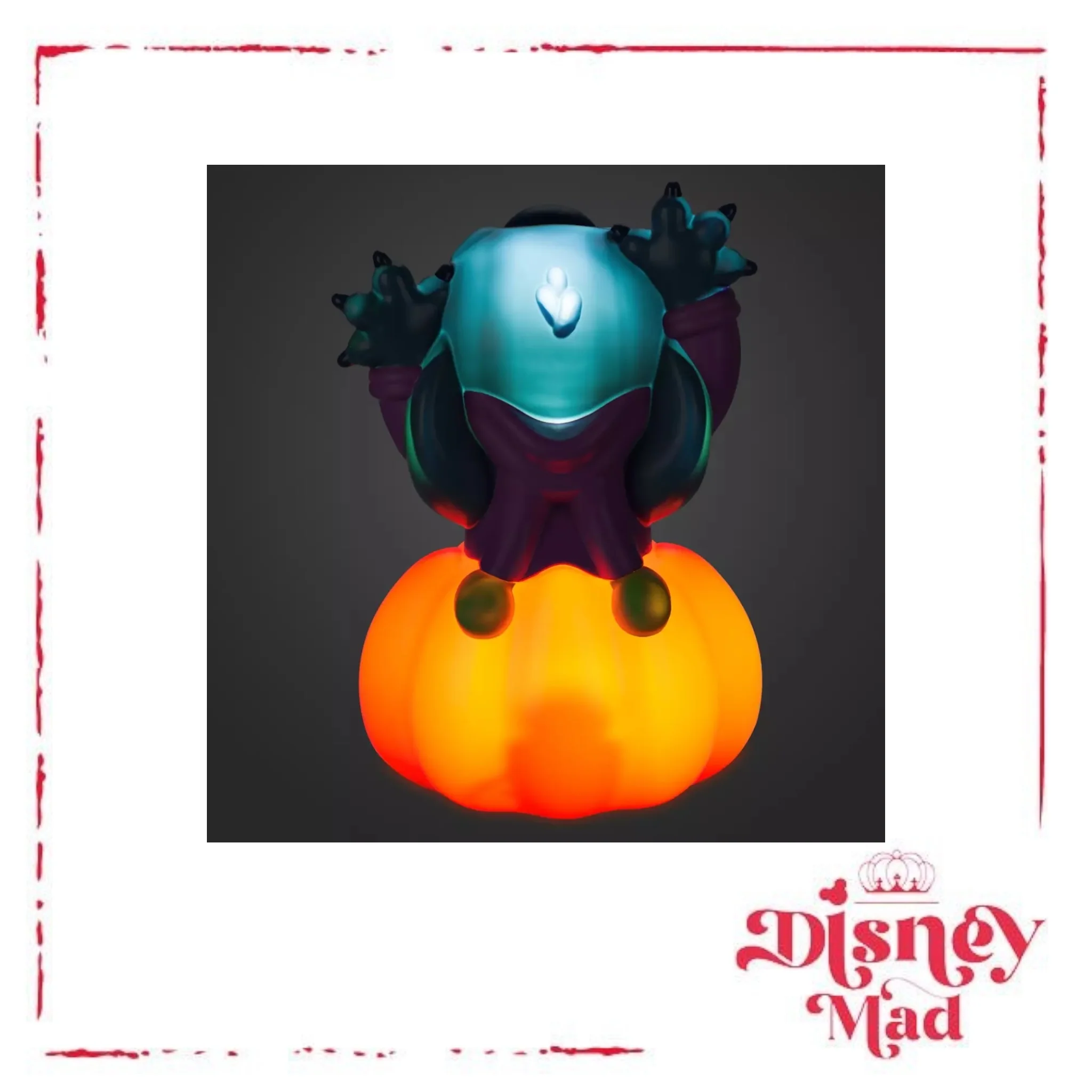 Stitch Pumpkin Light-Up Halloween Decoration - Disney Parks - Image 6